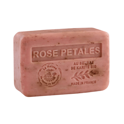 Primary image of La Maison du Savon de Marseille Exfoliating Rose Petals Shea Butter Soap (250 g)