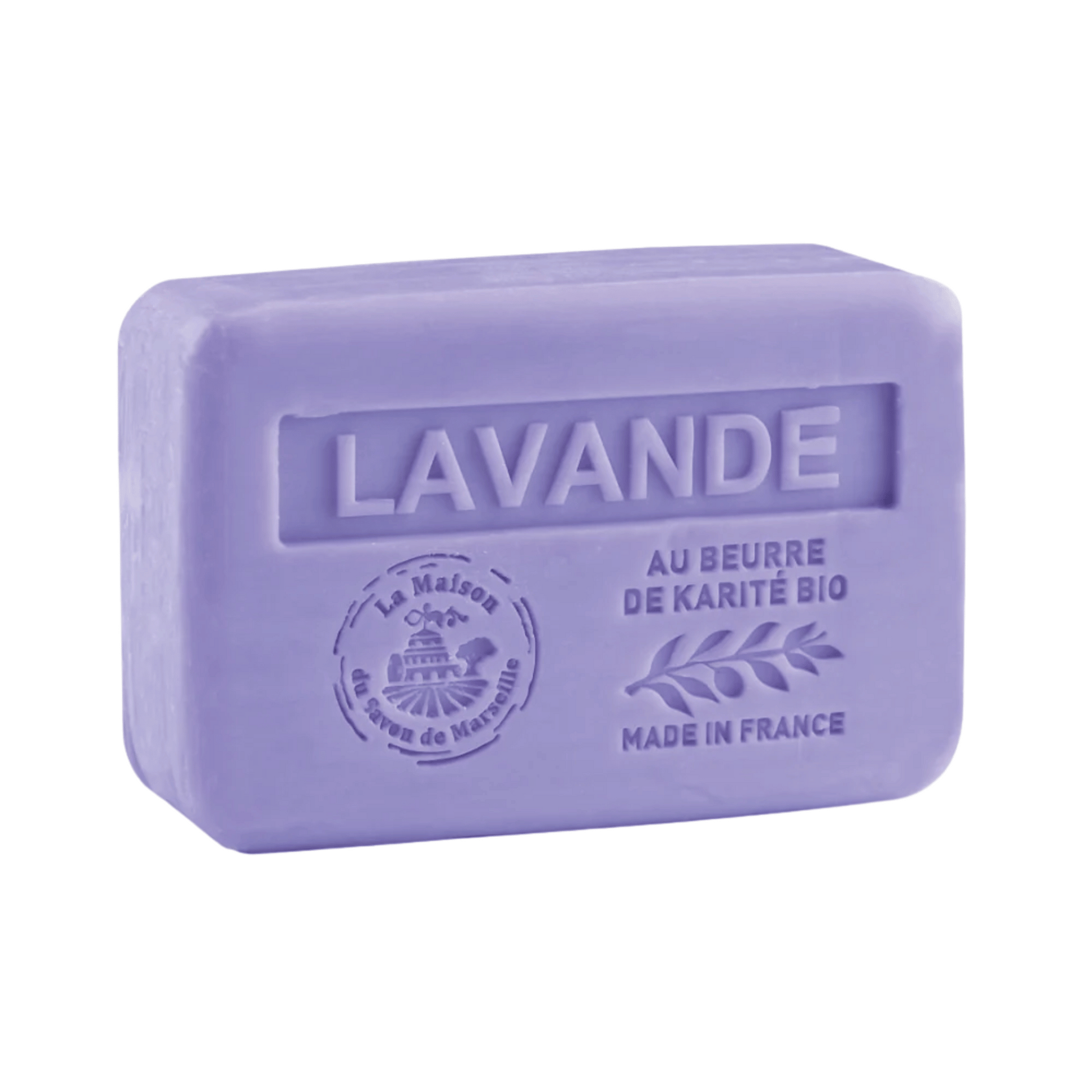 Primary image of La Maison du Savon de Marseille Lavender Shea Butter Soap (250 g)