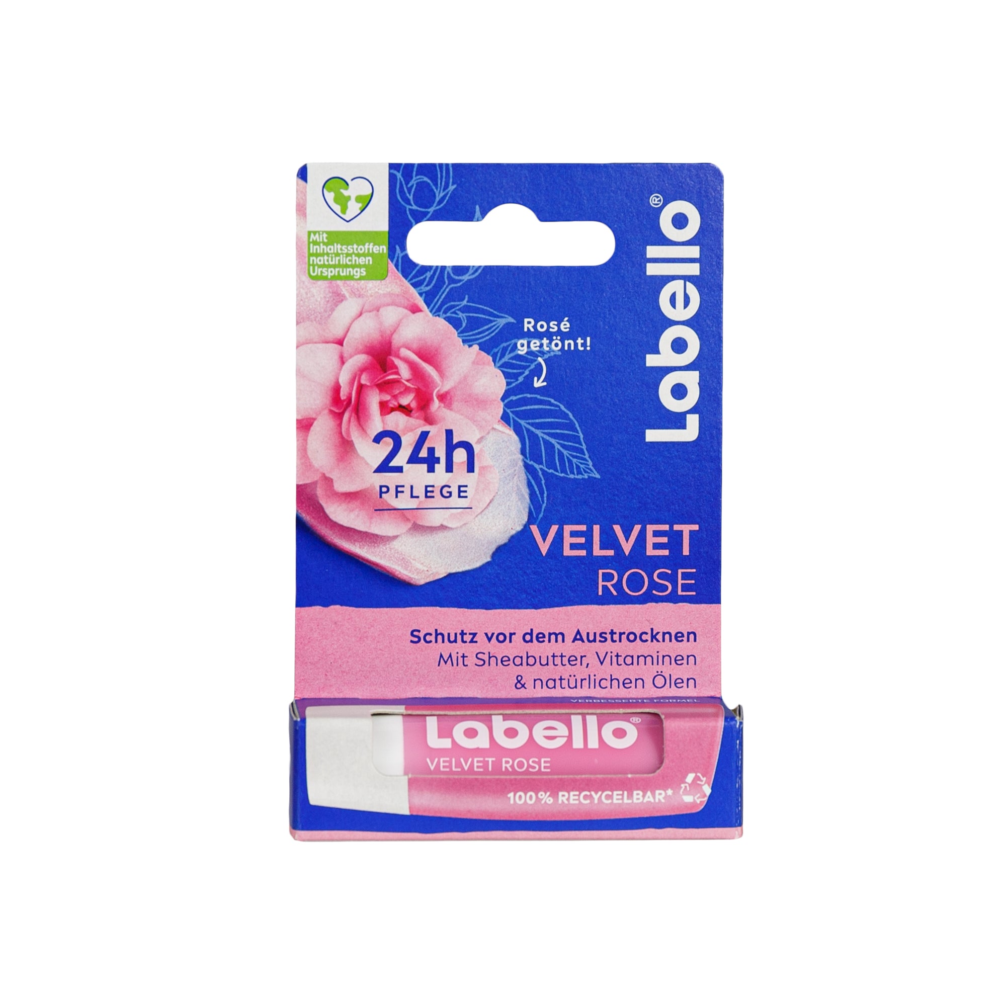 Labello Velvet Rose Lip Balm (4.8 g) #10087611 – Smallflower