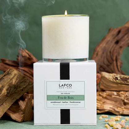 Alternate image of Lafco Feu de Bois Signature Candle (15.5 oz)