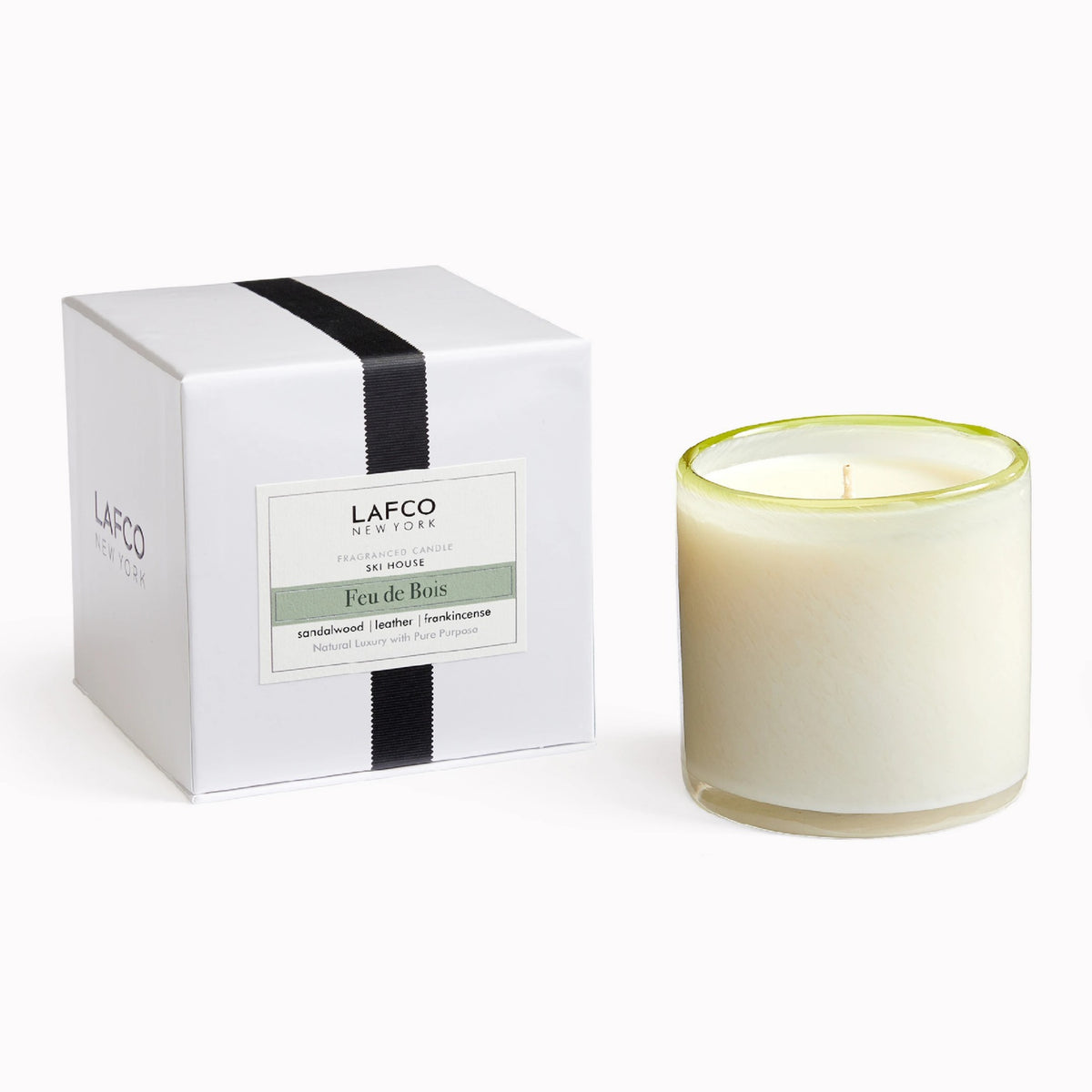 Alternate image of Lafco Feu de Bois Signature Candle (15.5 oz)