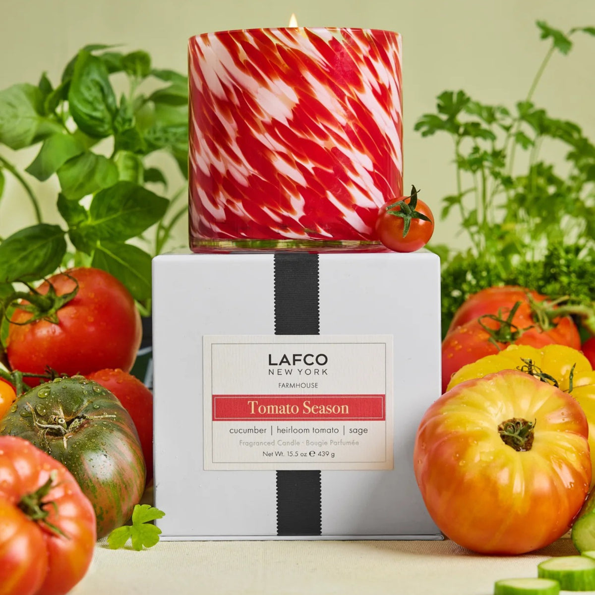 Alternate image of Lafco Tomato Season Signature Candle (15.5 oz)
