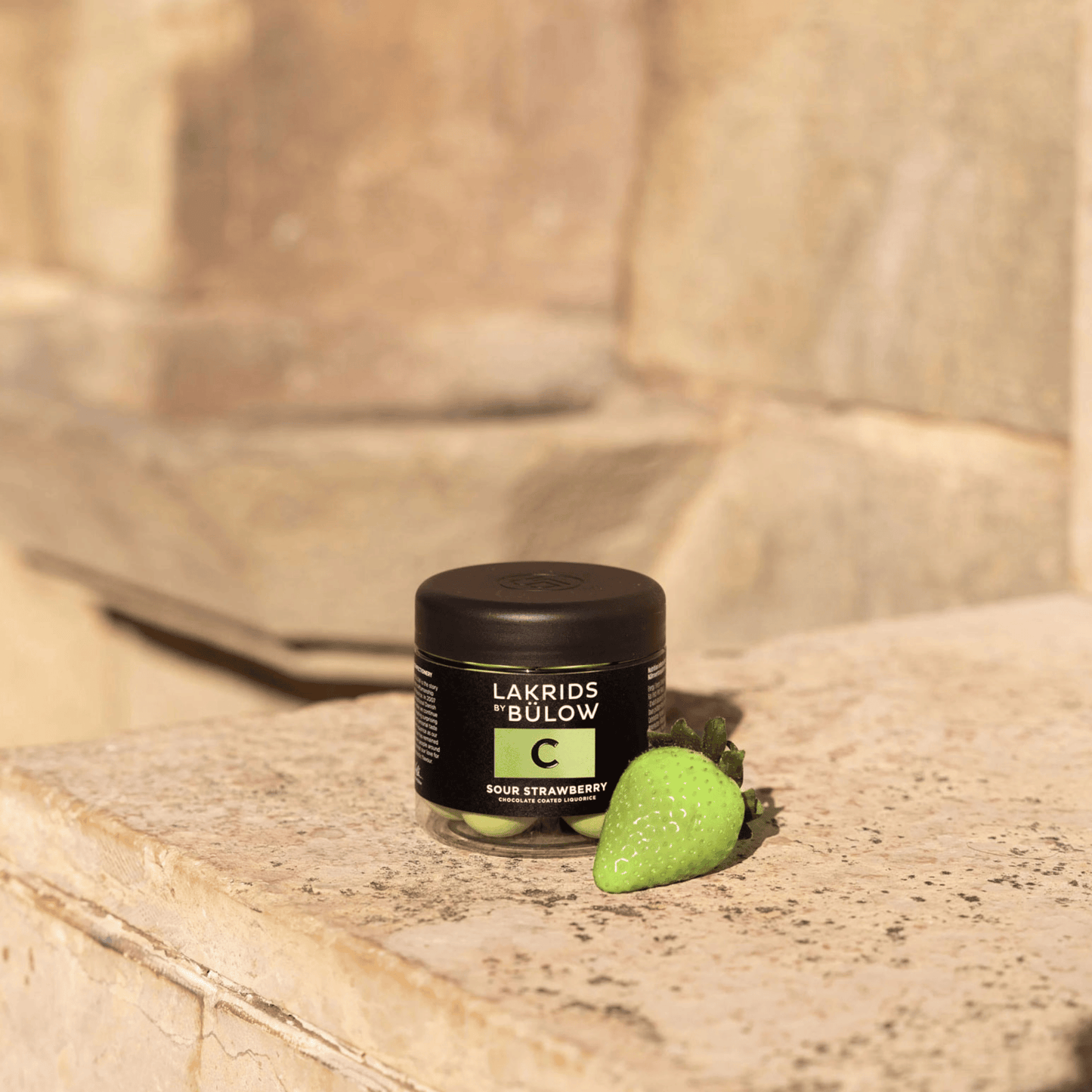 Alternate image of Lakrids by Bulow Sour Strawberry Chocolate Coated Licorice (125 g)