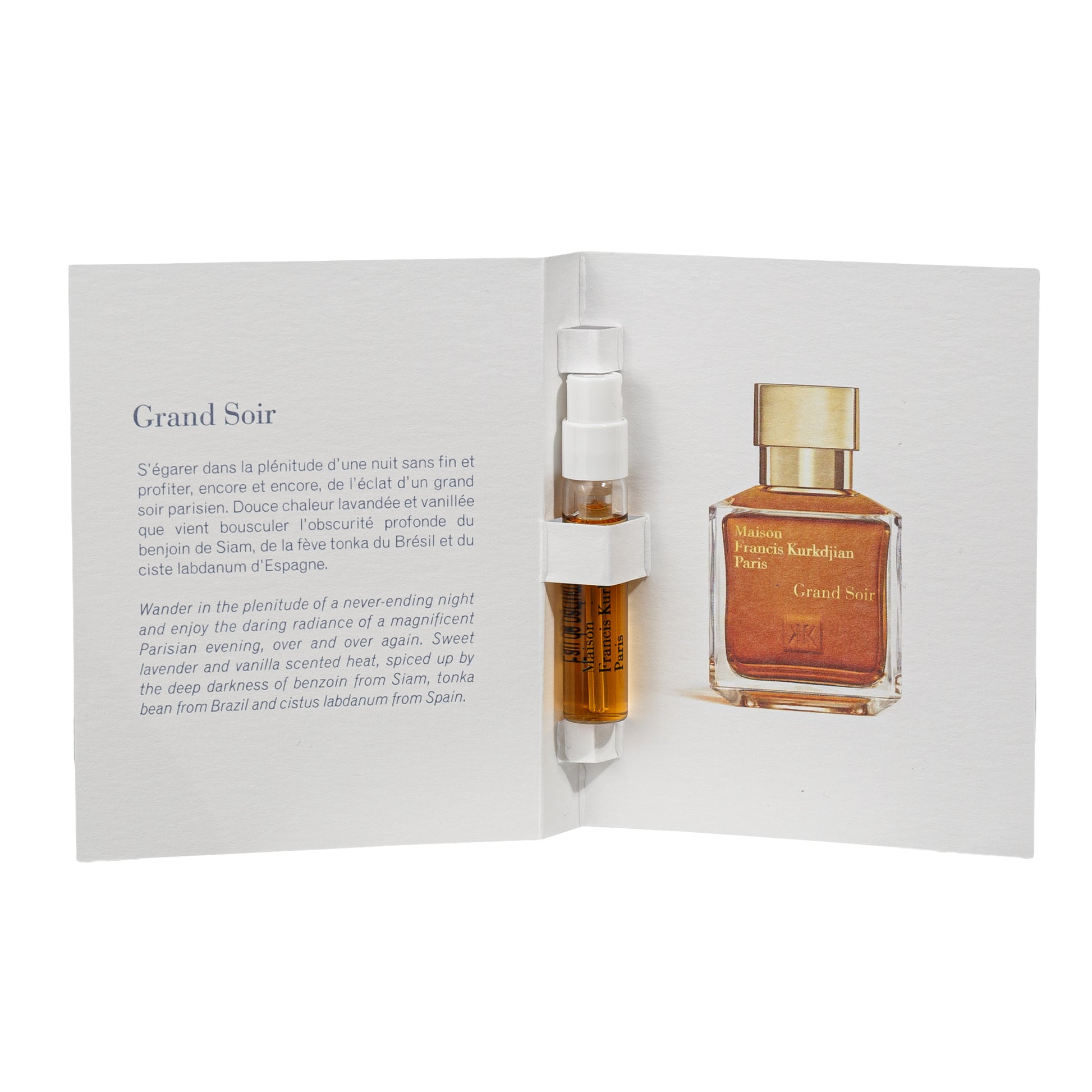 Maison Francis Kurkdjian Sample Grand Soir EDP (1 ml vial