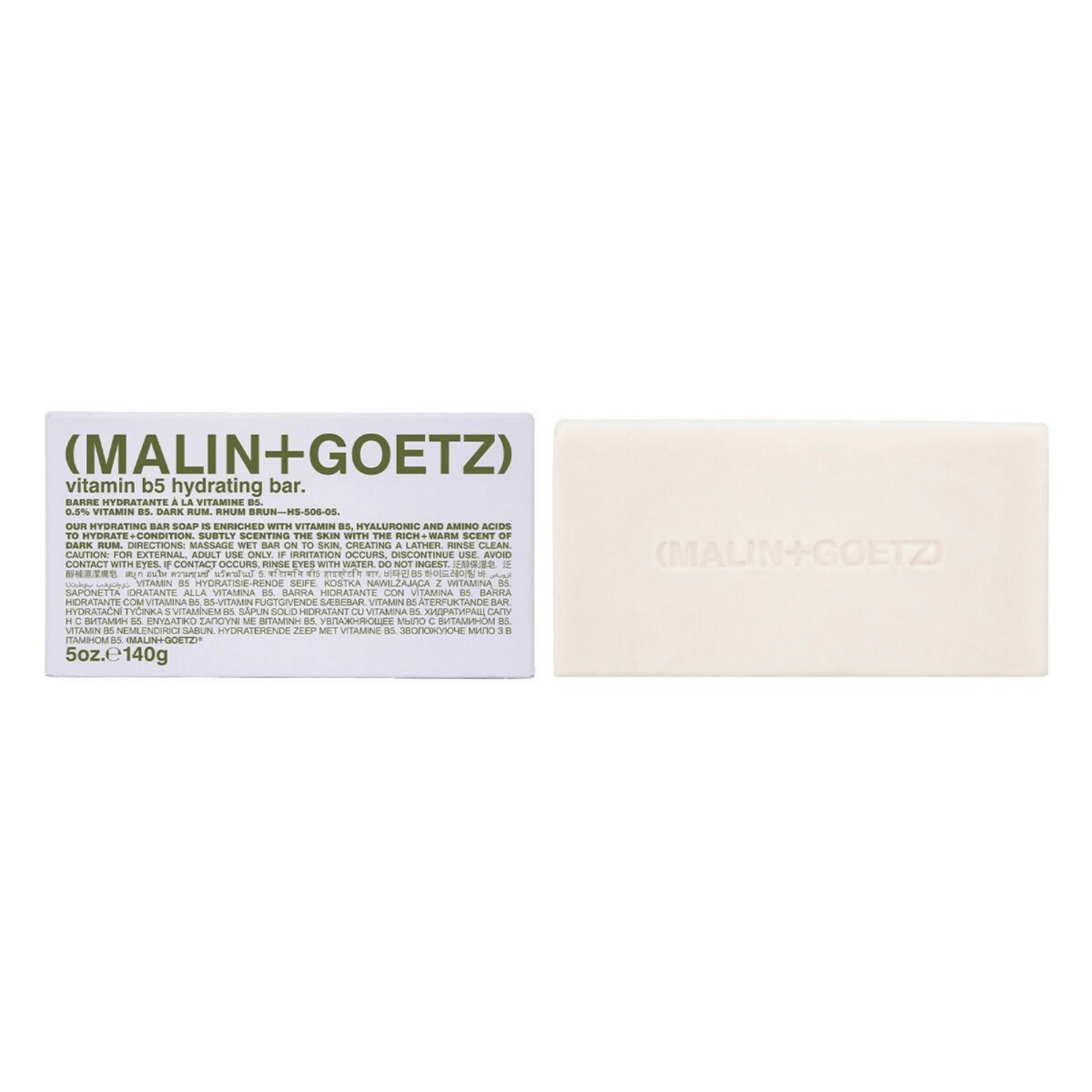 Primary image of Malin+Goetz Dark Rum Vitamin B5 Hydrating Bar Soap (5 oz)