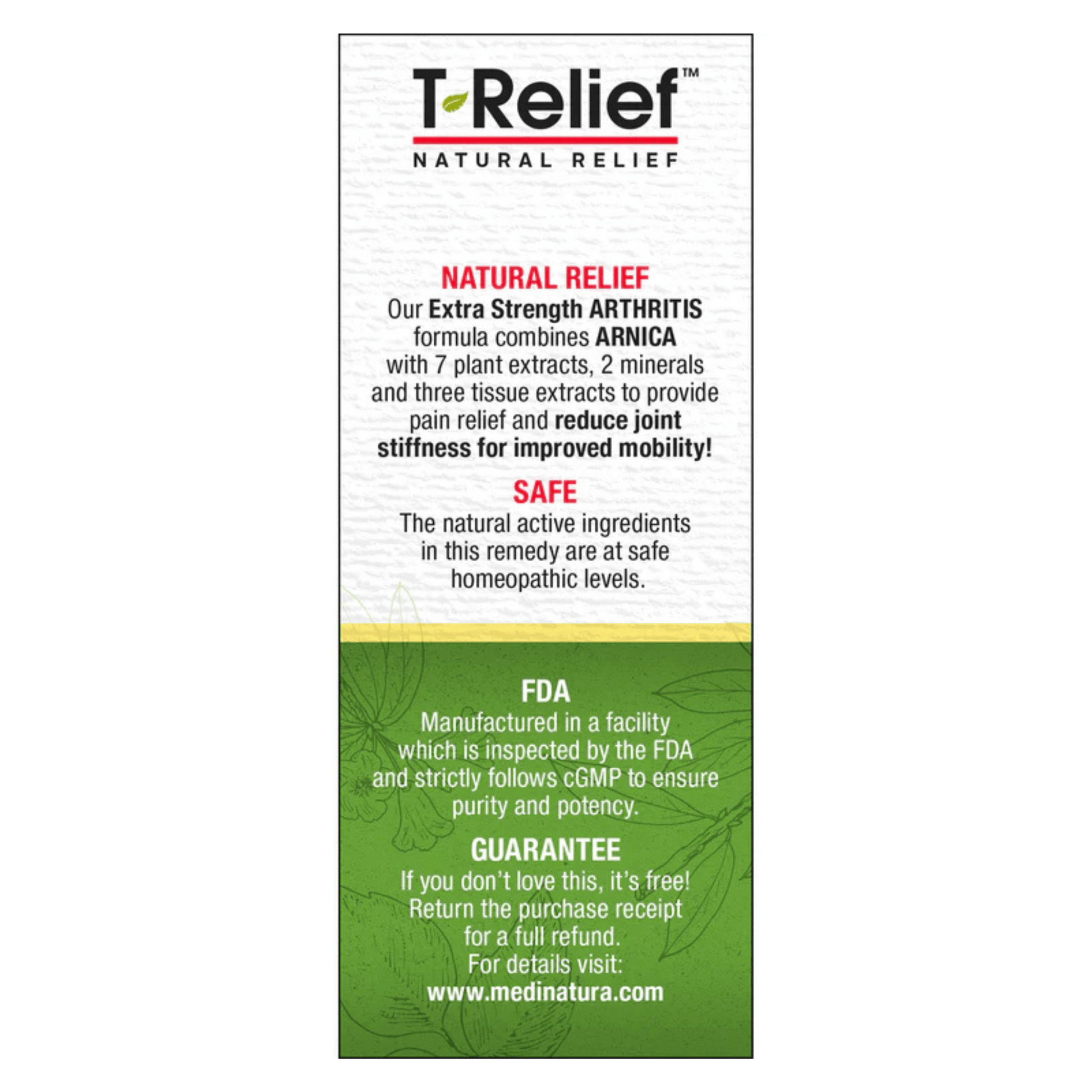Alternate Image of T-Relief Extra Strength Arthritis Tablets