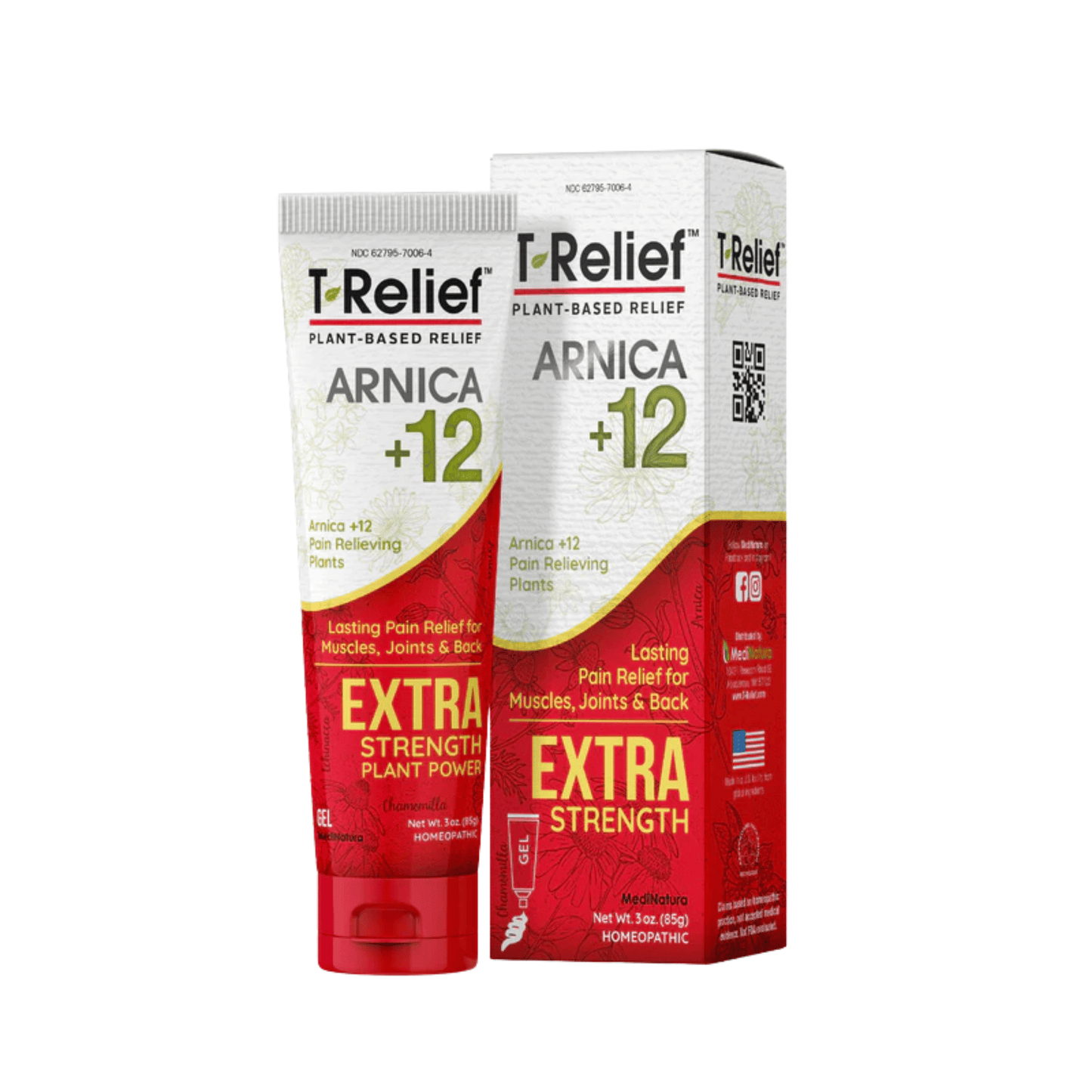 Primary image of MediNatura T-Relief Extra Strength Cream 