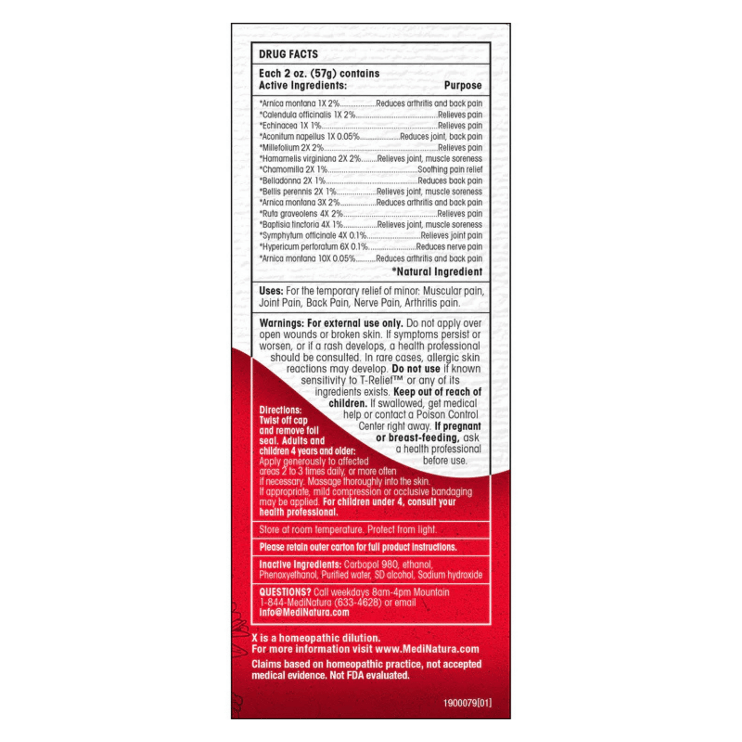 Alternate image of MediNatura T-Relief Gel 