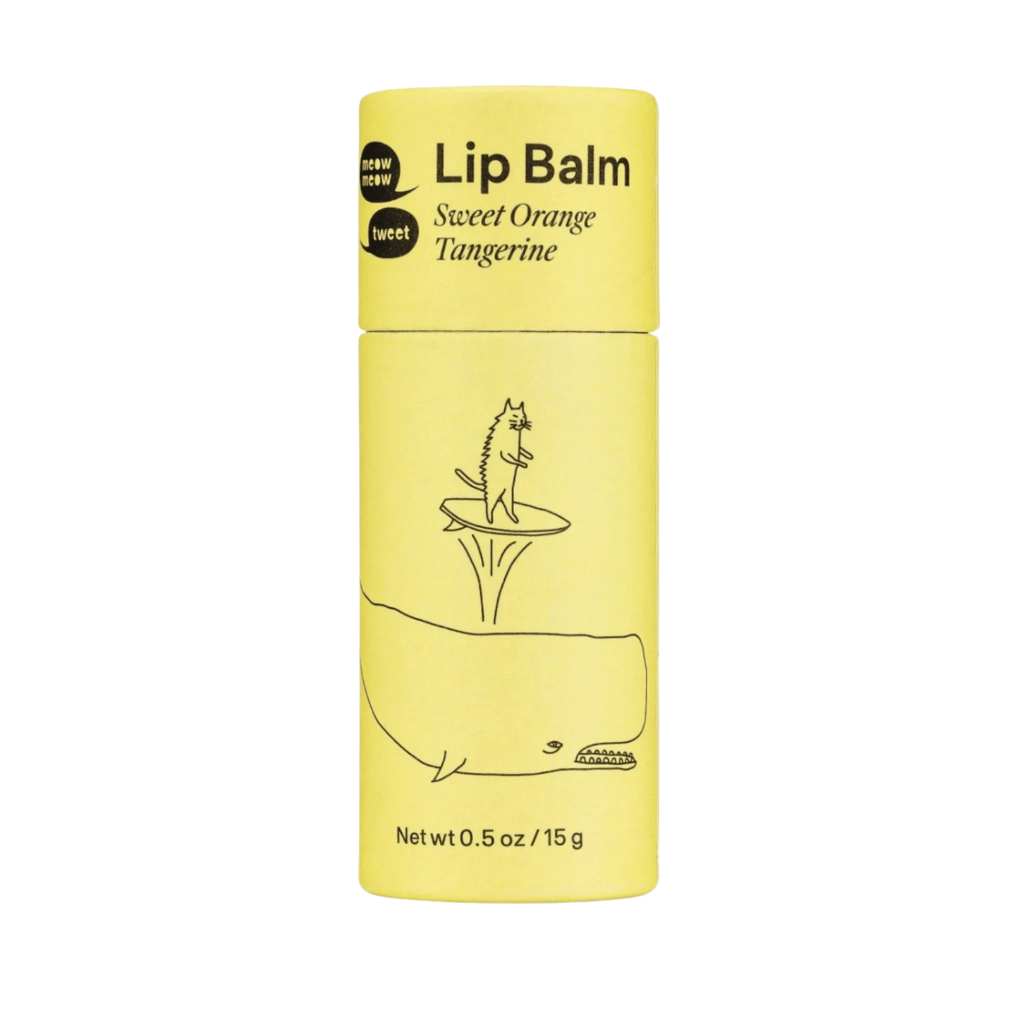 Primary image of Meow Meow Tweet Sweet Orange Tangerine Vegan Lip Balm