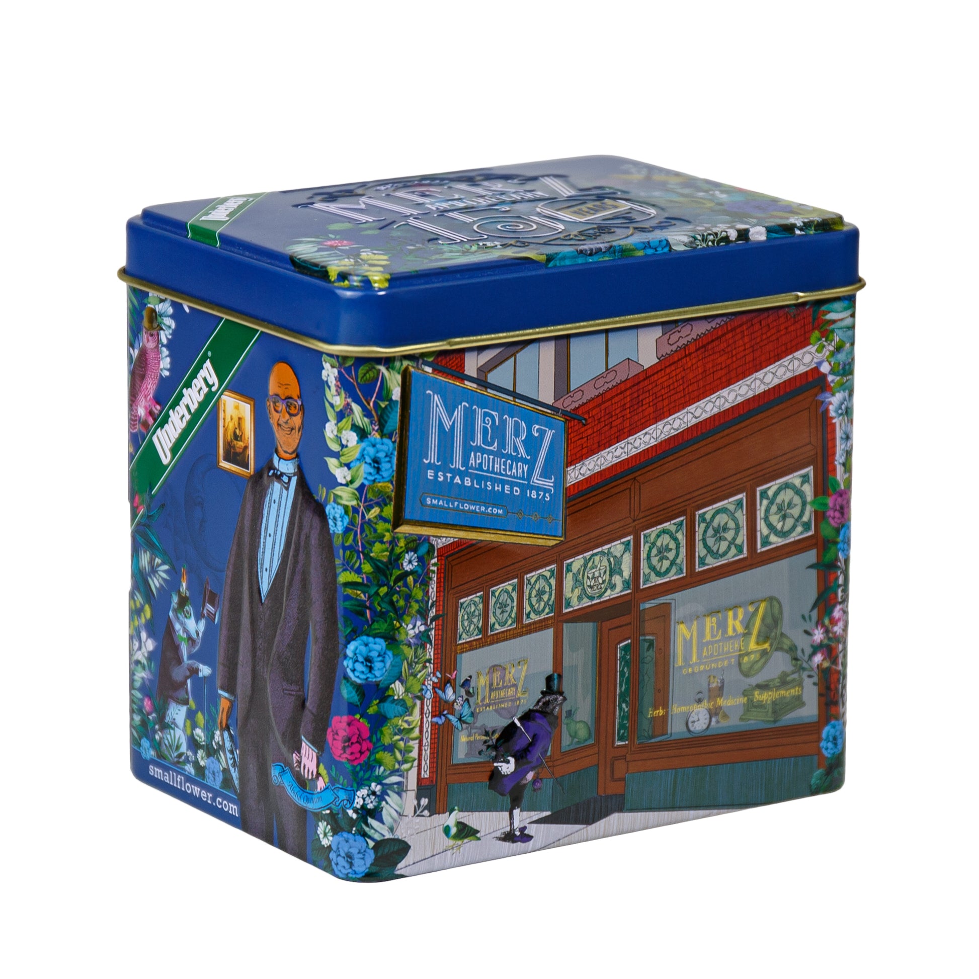 Primary Image of Merz Apothecary 150th Anniversary Tin