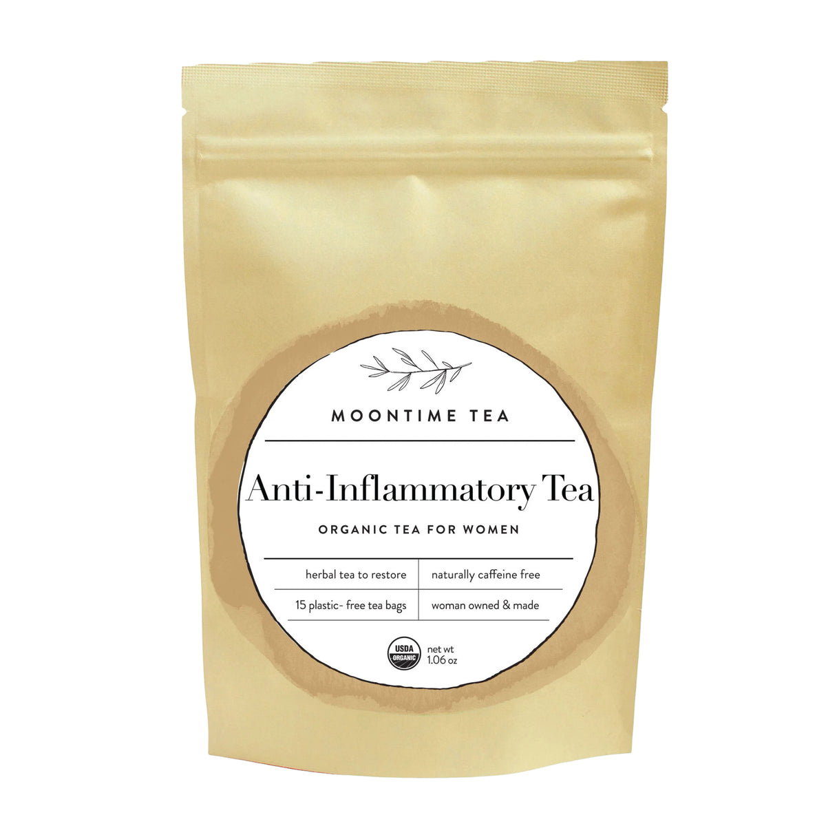 Primary image of Moontime Tea Organic Anti-Inflammatory Tea (15 count)