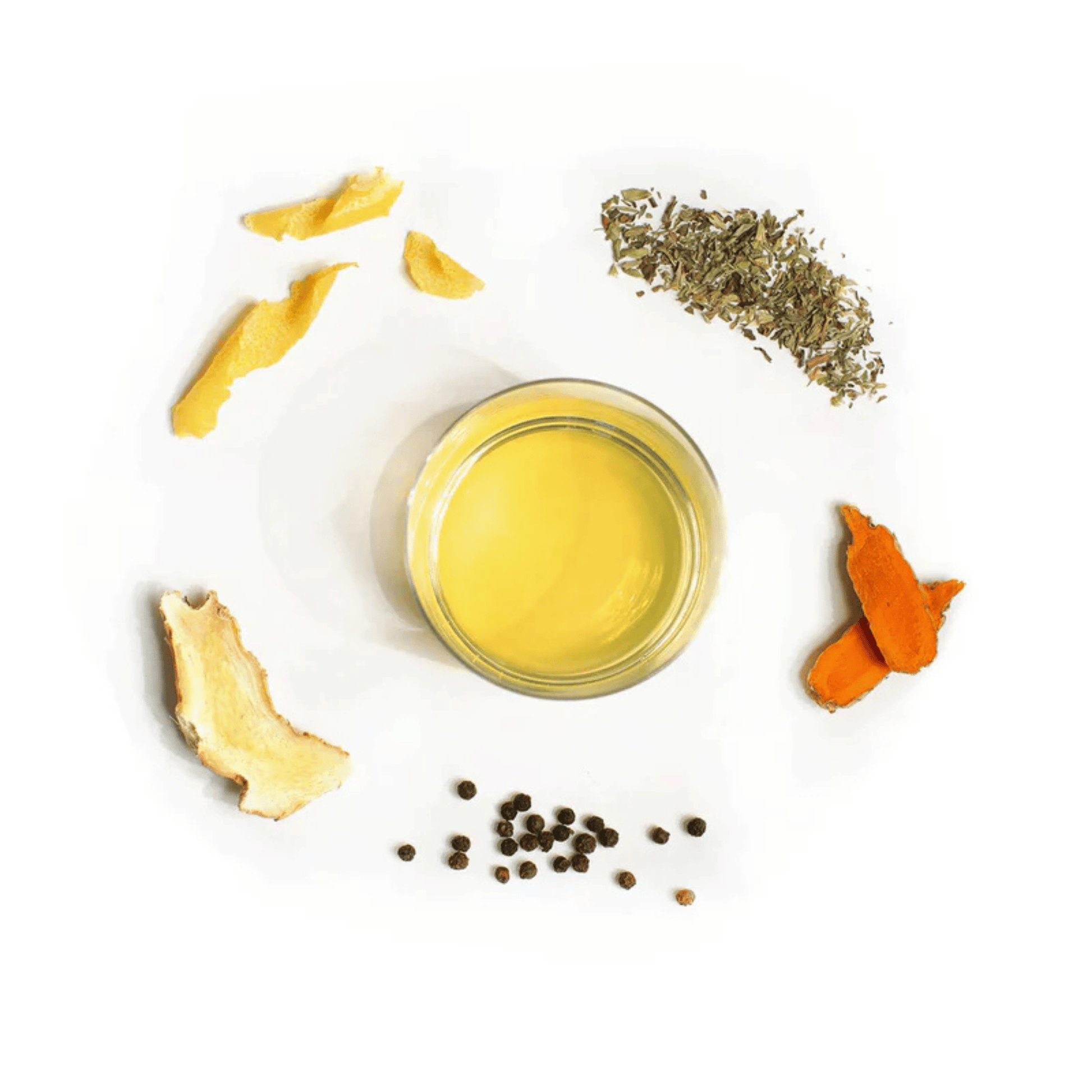 Alternate image of herbs included in Moontime Tea Organic Anti-Inflammatory Tea (30 count)