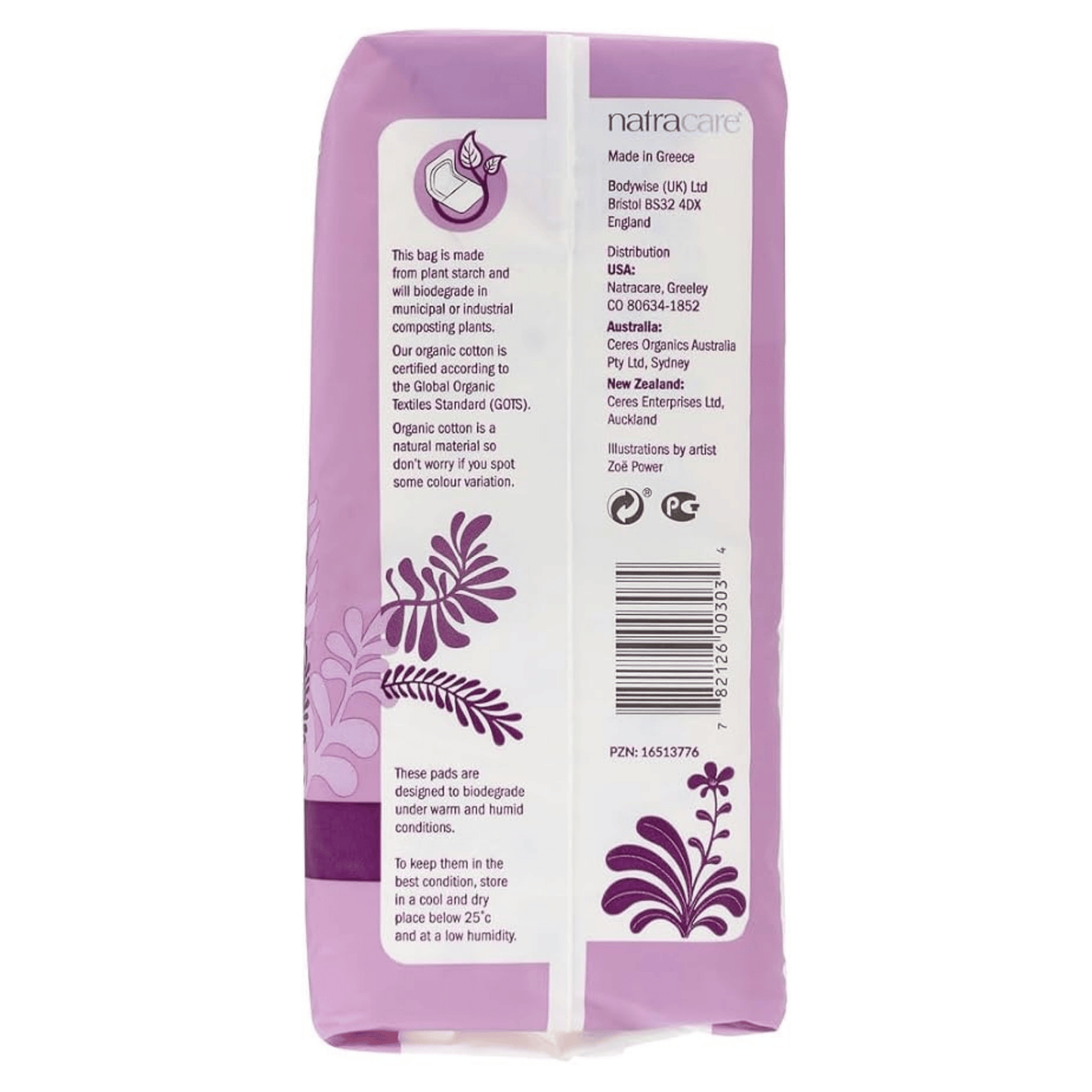 Alternate image of Natracare Super Maxi Pads (12 count)