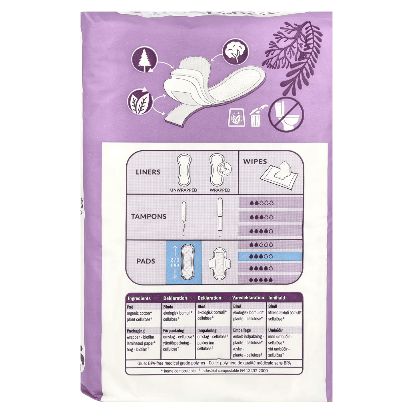 Alternate image of Natracare Super Maxi Pads (12 count)