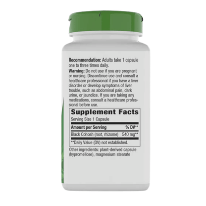 Alternate image of Nature's Way Black Cohosh Root (180 ct)