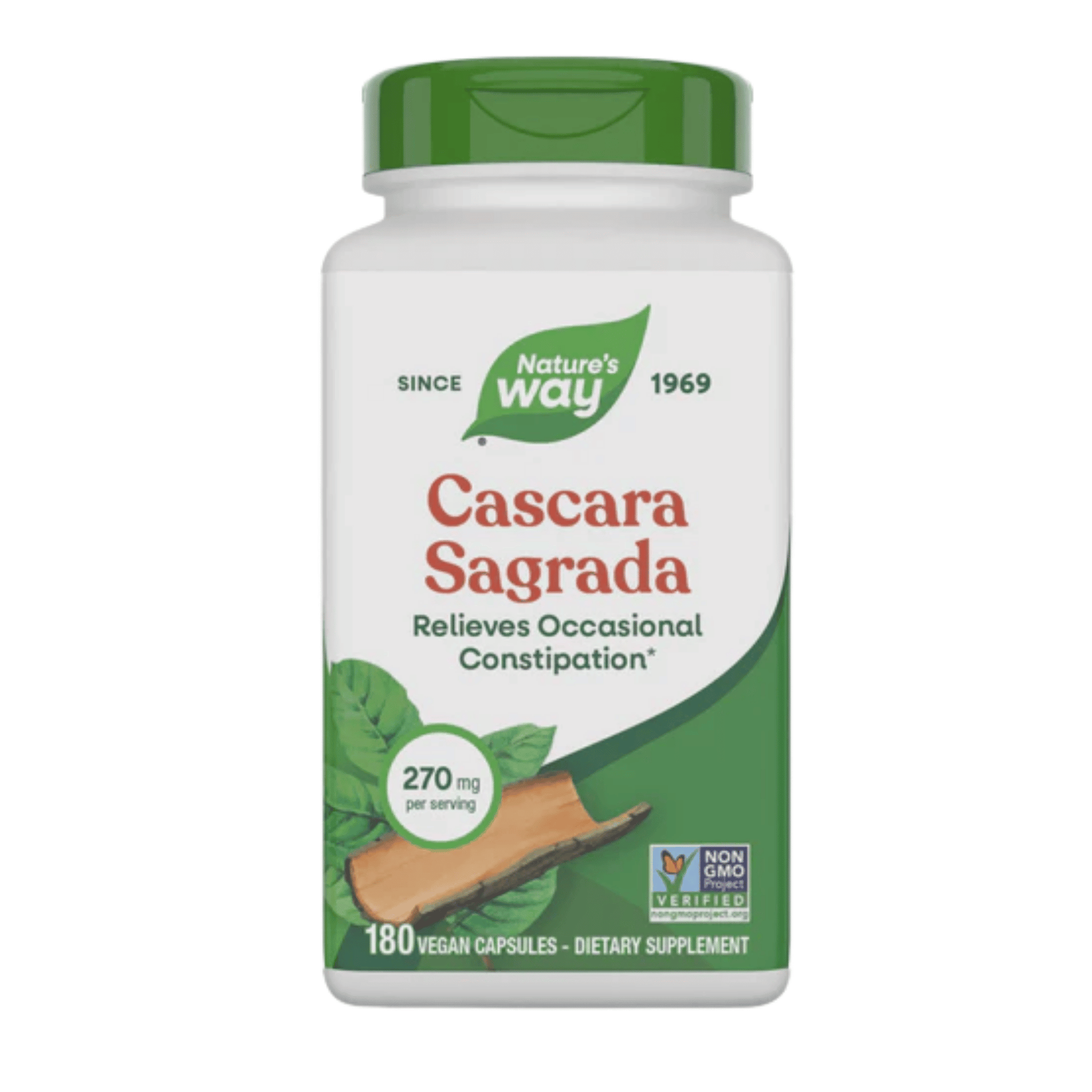 Primary image of Nature's Way Cascara Sagrada Bark (180 ct)