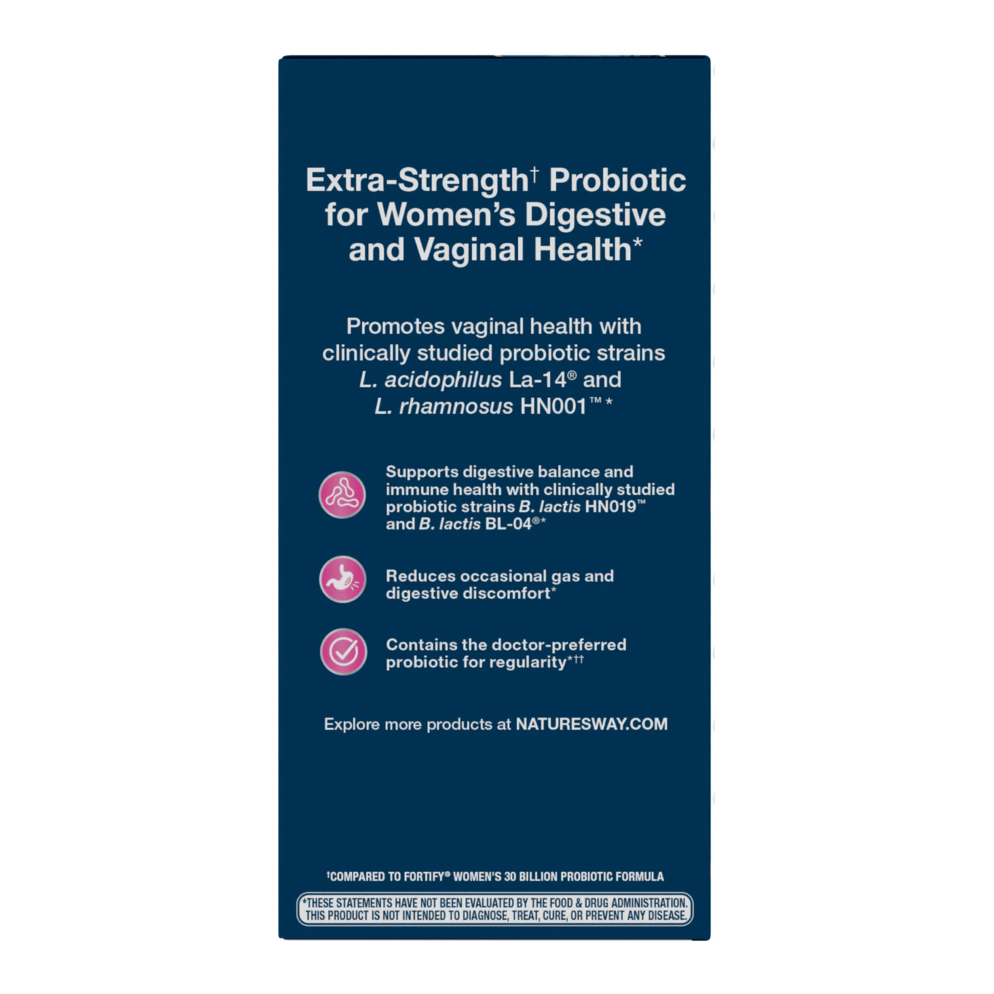 Alternate image of Nature's Way Fortify Women's 50B Extra Strength Probiotic (30 ct)