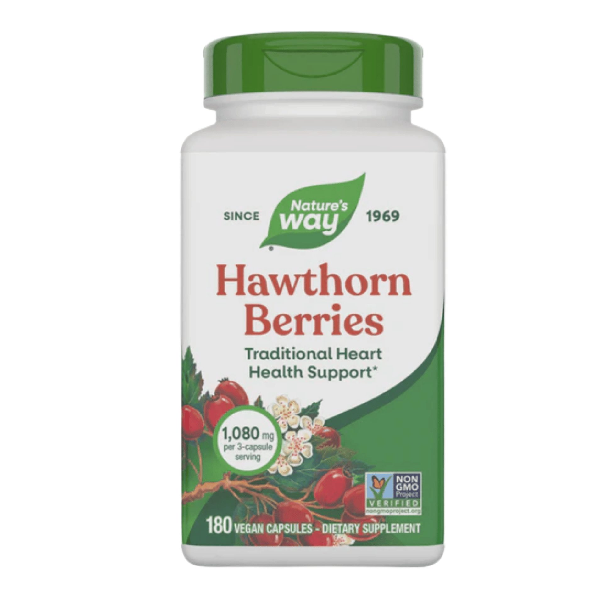 Primary image of Nature's Way Hawthorn Berries (180 ct)
