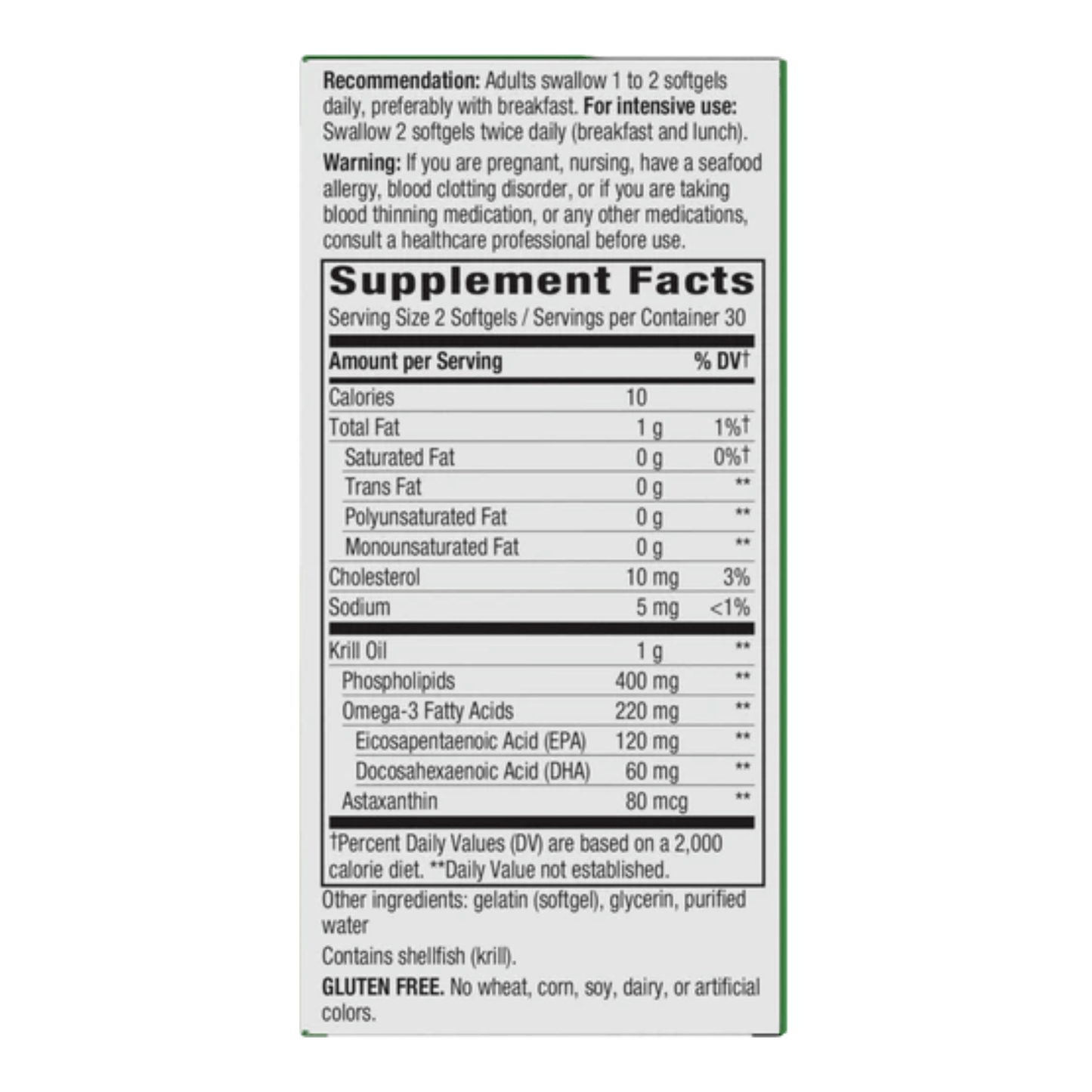 Alternate image of Nature's Way Krill Oil (60 ct)