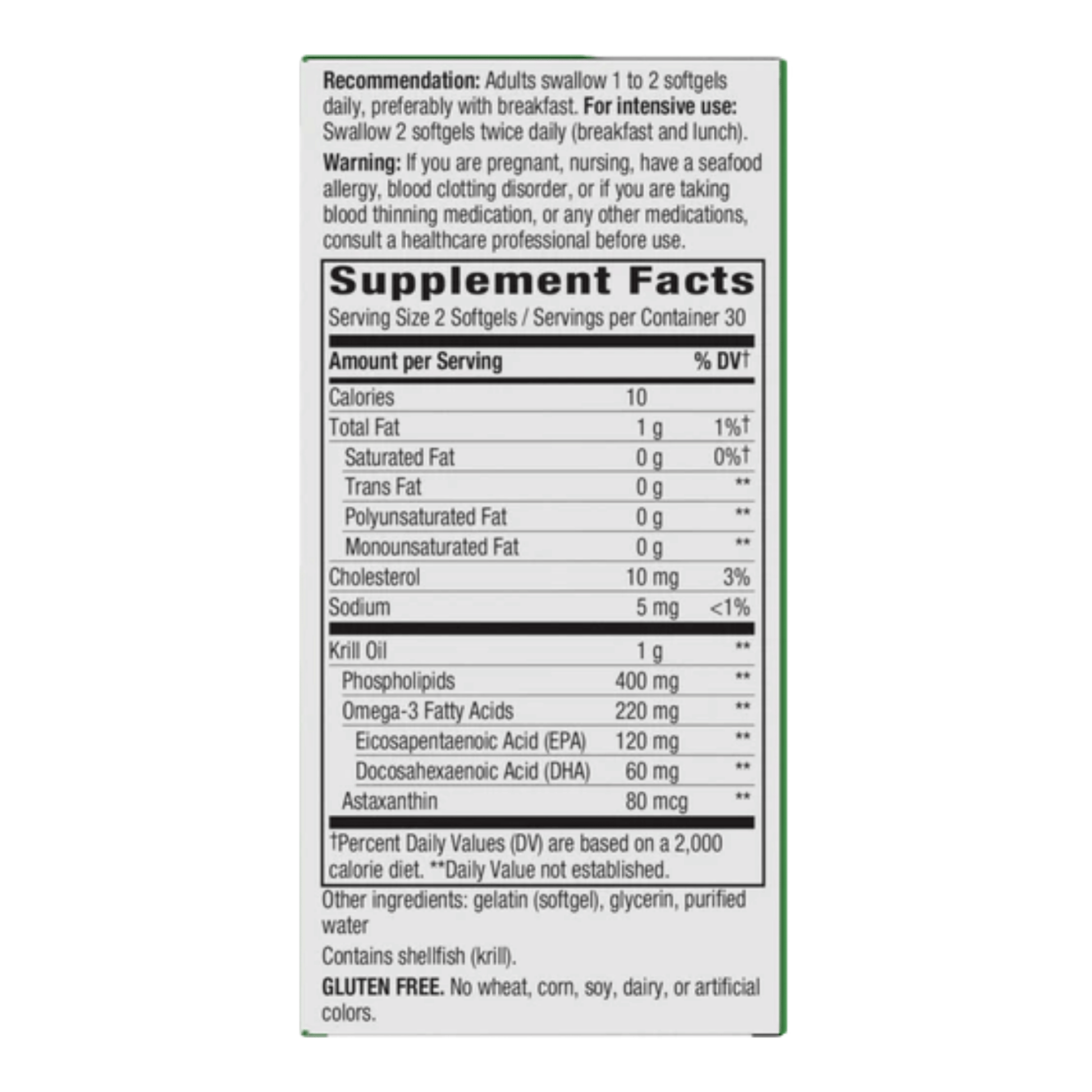 Alternate image of Nature's Way Krill Oil (60 ct)