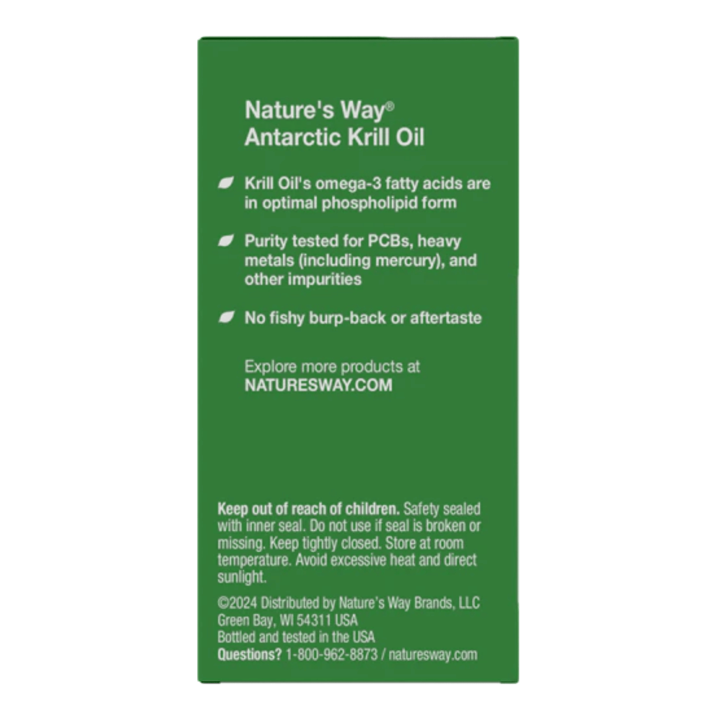 Alternate image of Nature's Way Krill Oil (60 ct)