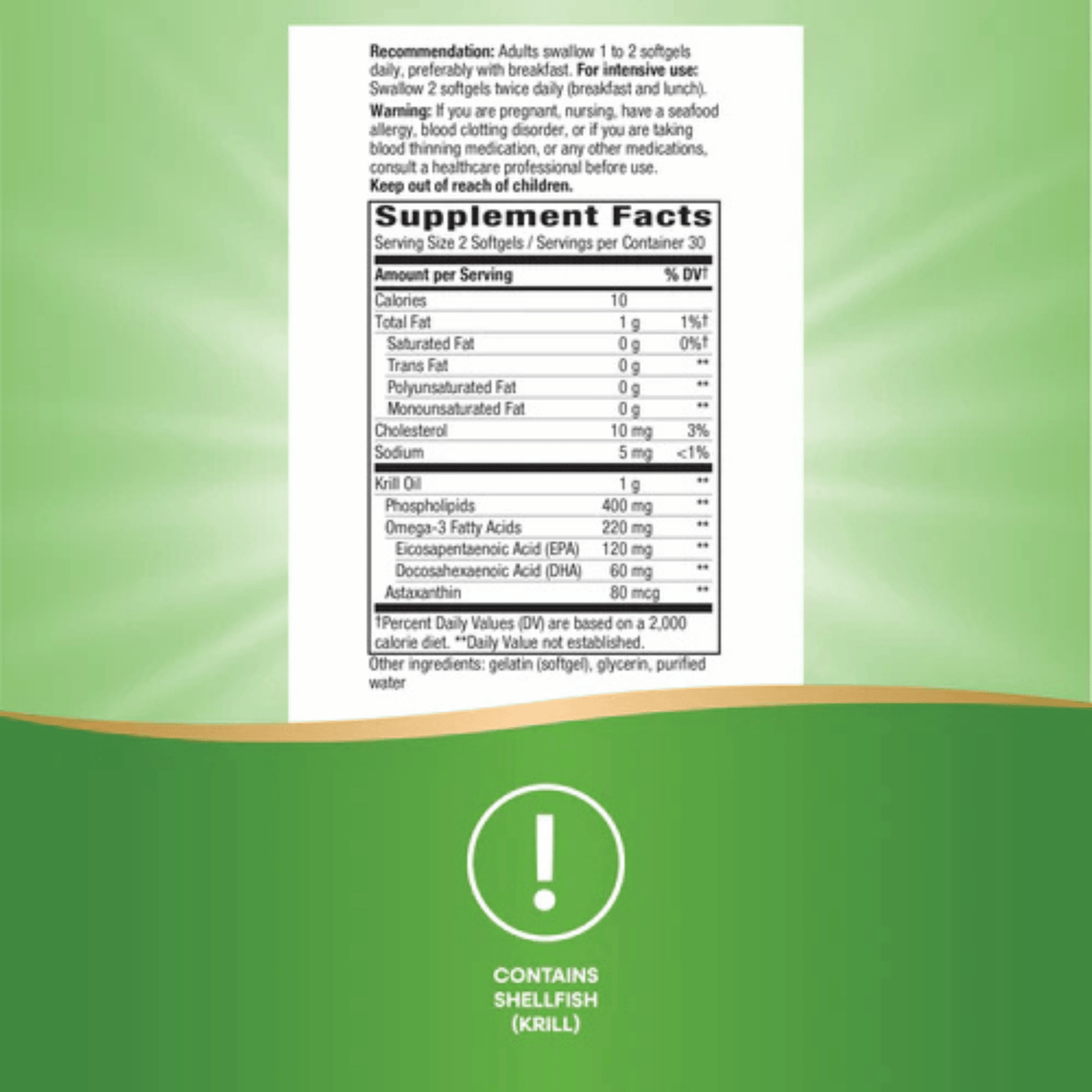 Alternate image of Nature's Way Krill Oil (60 ct)