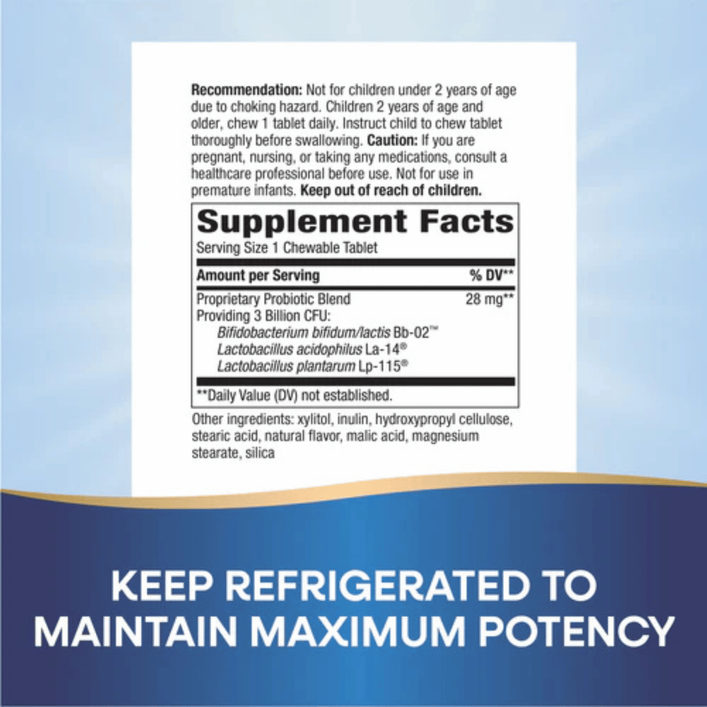 Alternate image of Nature's Way Primadophilus Chew Cherry (60 ct)