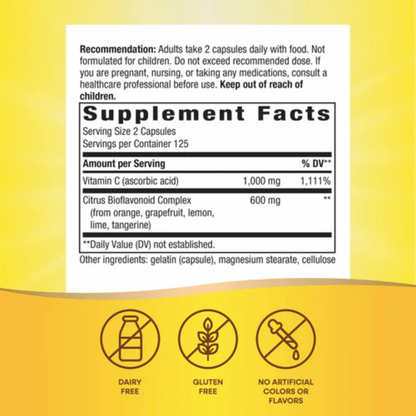 Alternate image of Nature's Way Vitamin C with Bioflavonoids (250 ct)