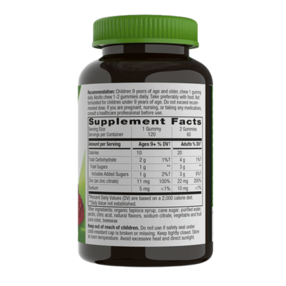 Alternate image of Nature's Way Zinc Gummies (120 ct)