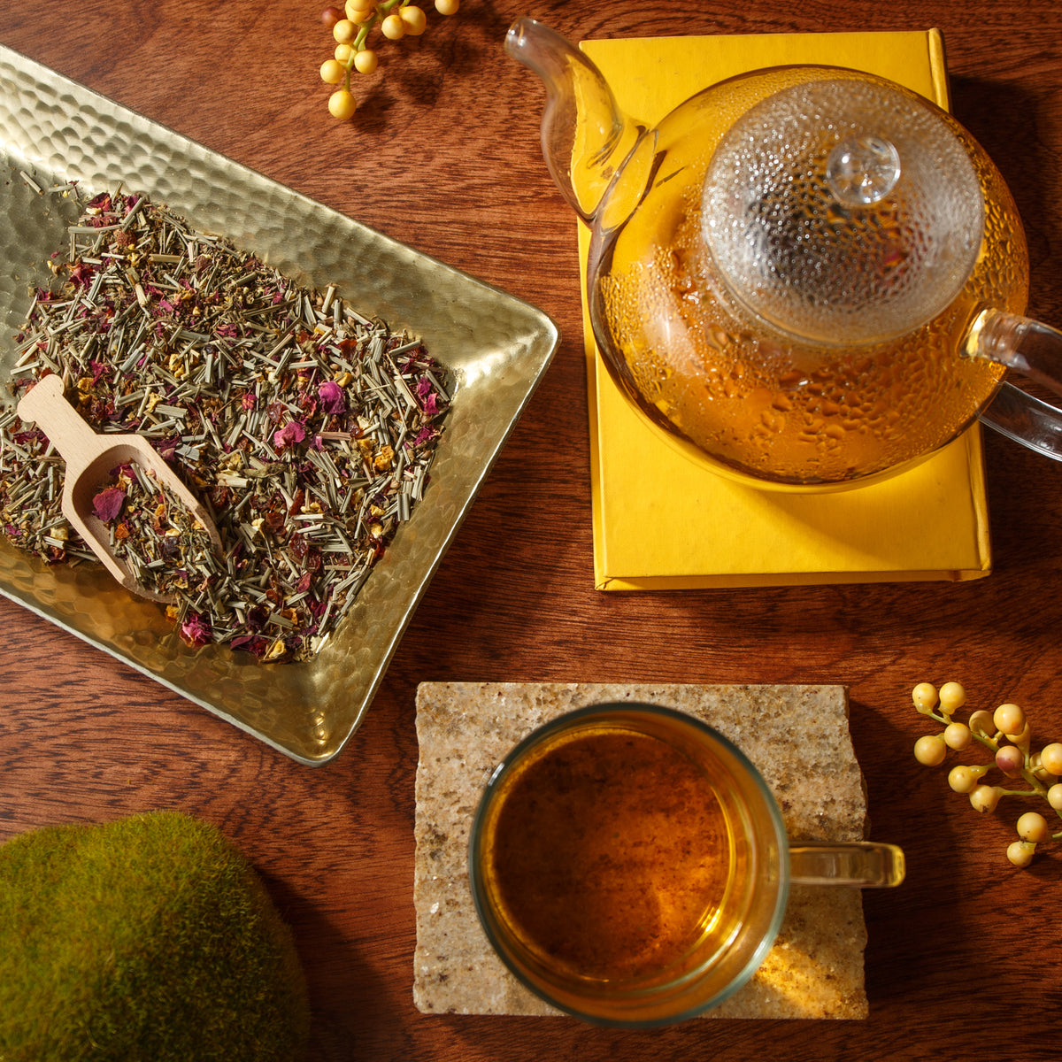 Alternate Image of EvanTEAly, loose tea and teapot