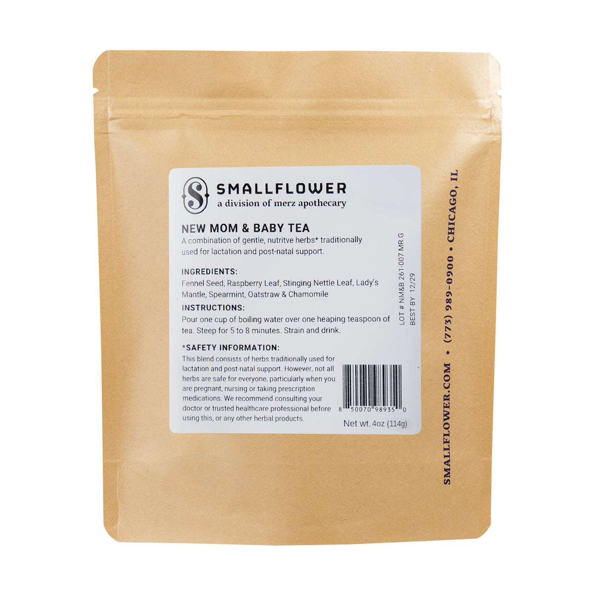 Alternate image of Smallflower Herbs & Teas New Mom & Baby Herbal Tea Blend