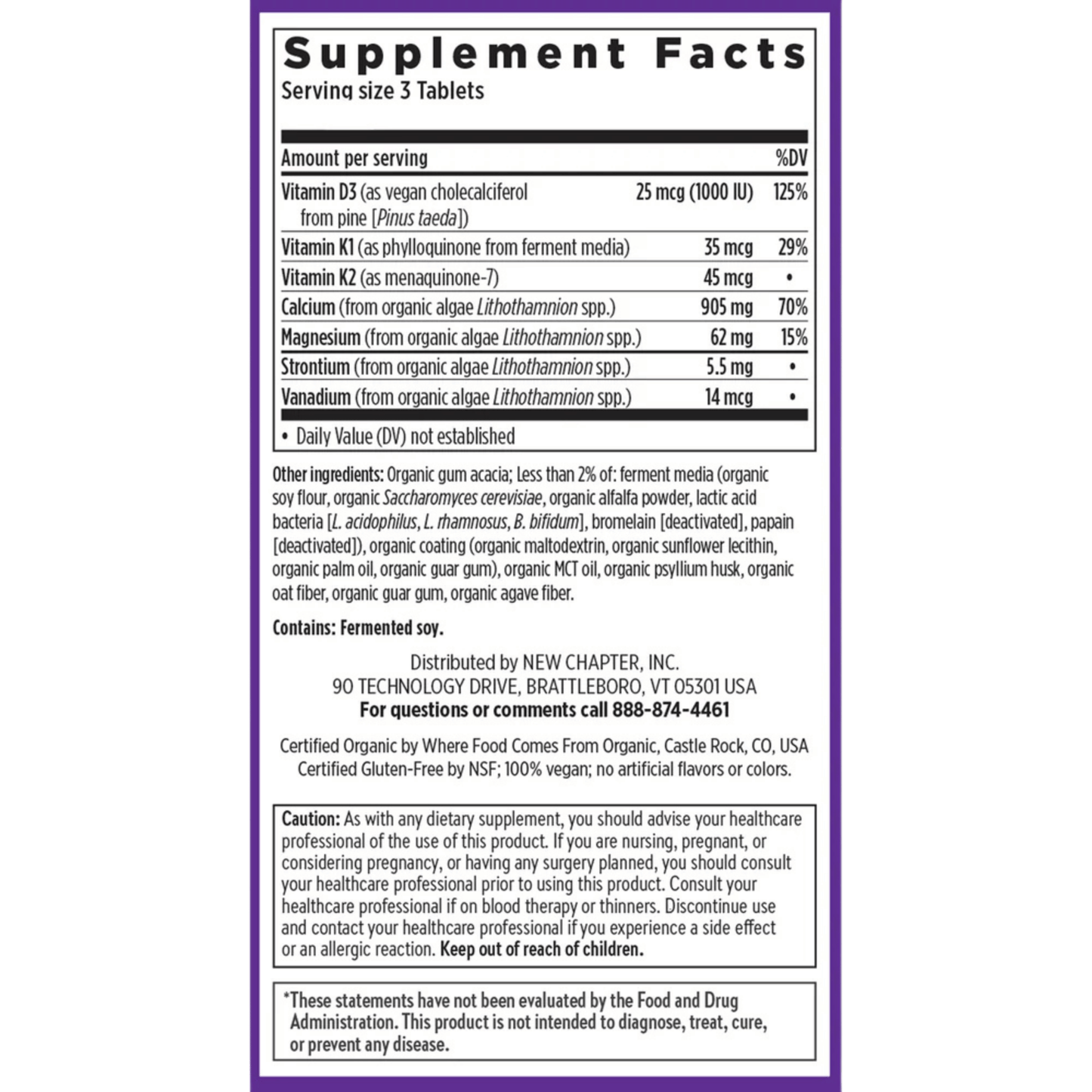 Alternate image of New Chapter Bone Strength Take Care Slim Tabs (180 ct)
