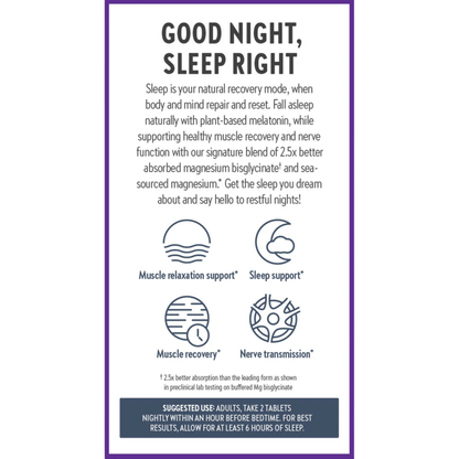 Alternate image of New Chapter Magnesium + Plant Based Melatonin (60 ct)
