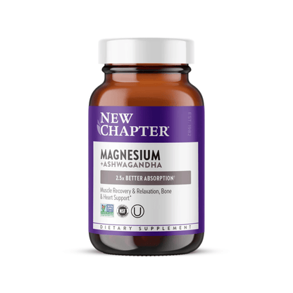 Primary image of New Chapter Magnesium + Ashwagandha (30 ct)