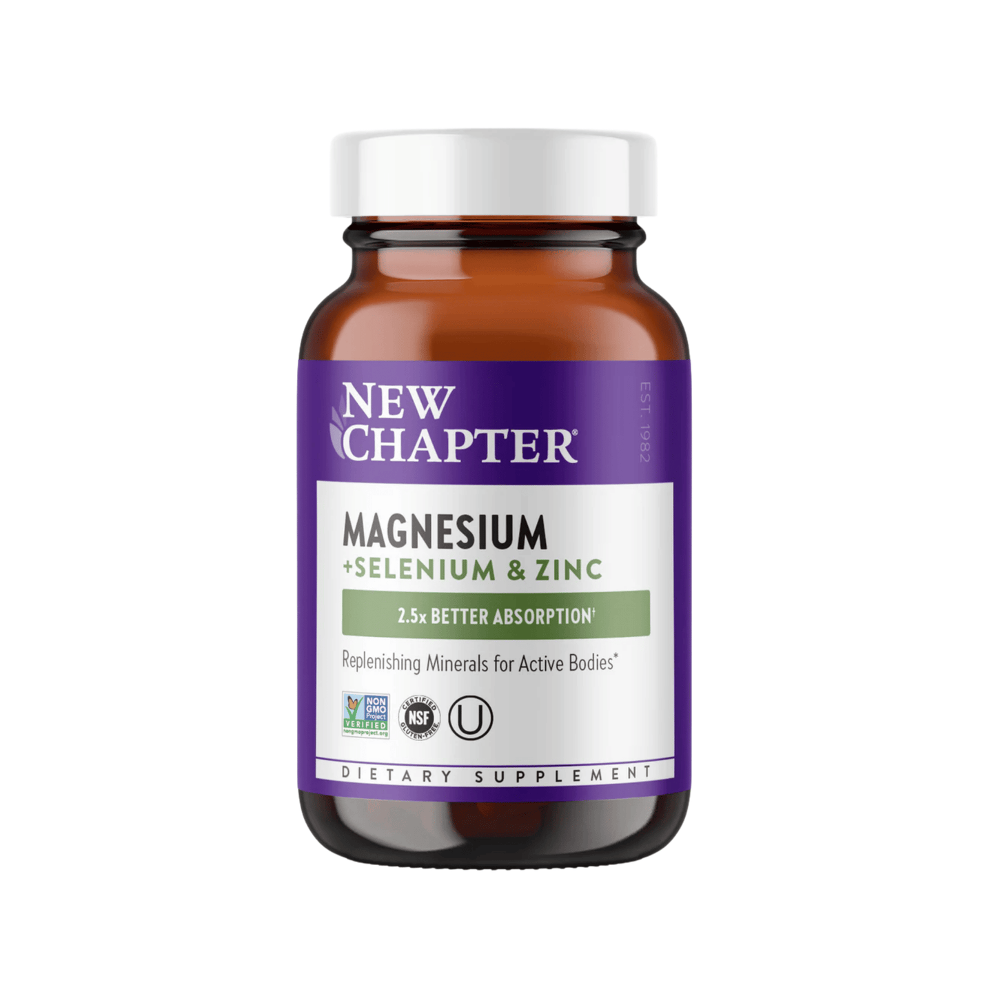 Primary image of New Chapter Magnesium + Selenium + Zinc 