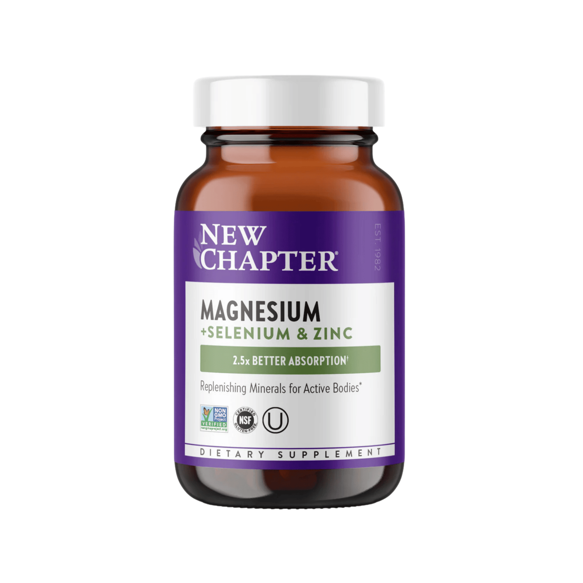 Primary image of New Chapter Magnesium + Selenium + Zinc 