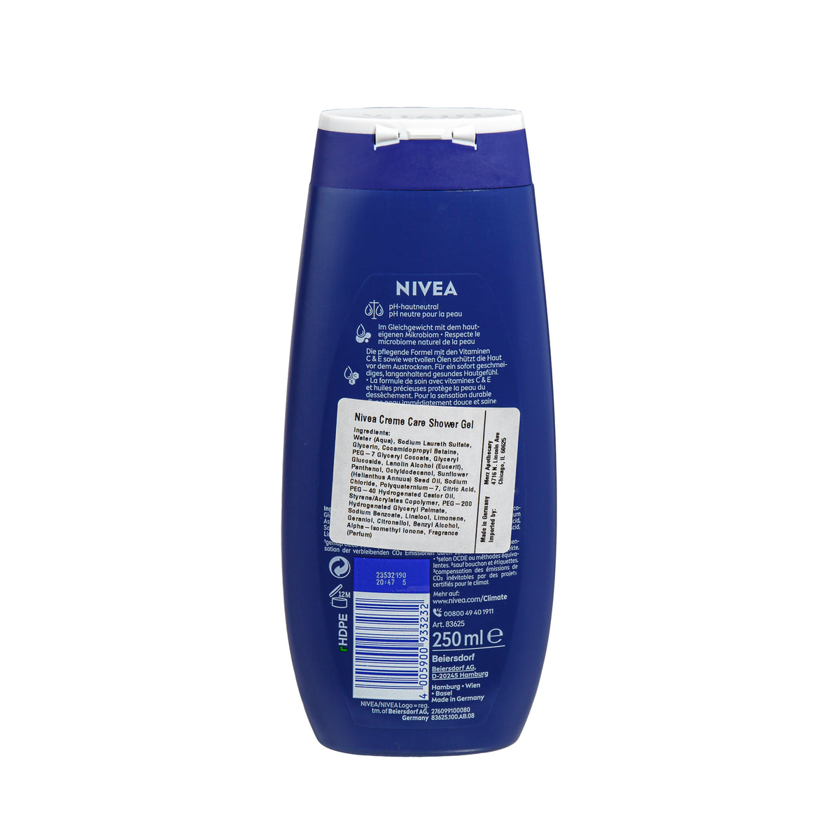 Nivea Creme Care Body Wash (250 ml) Smallflower