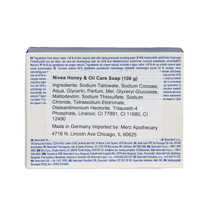 Alternate Image of Honey & Oil Bar Soap, white and blue bar soap box