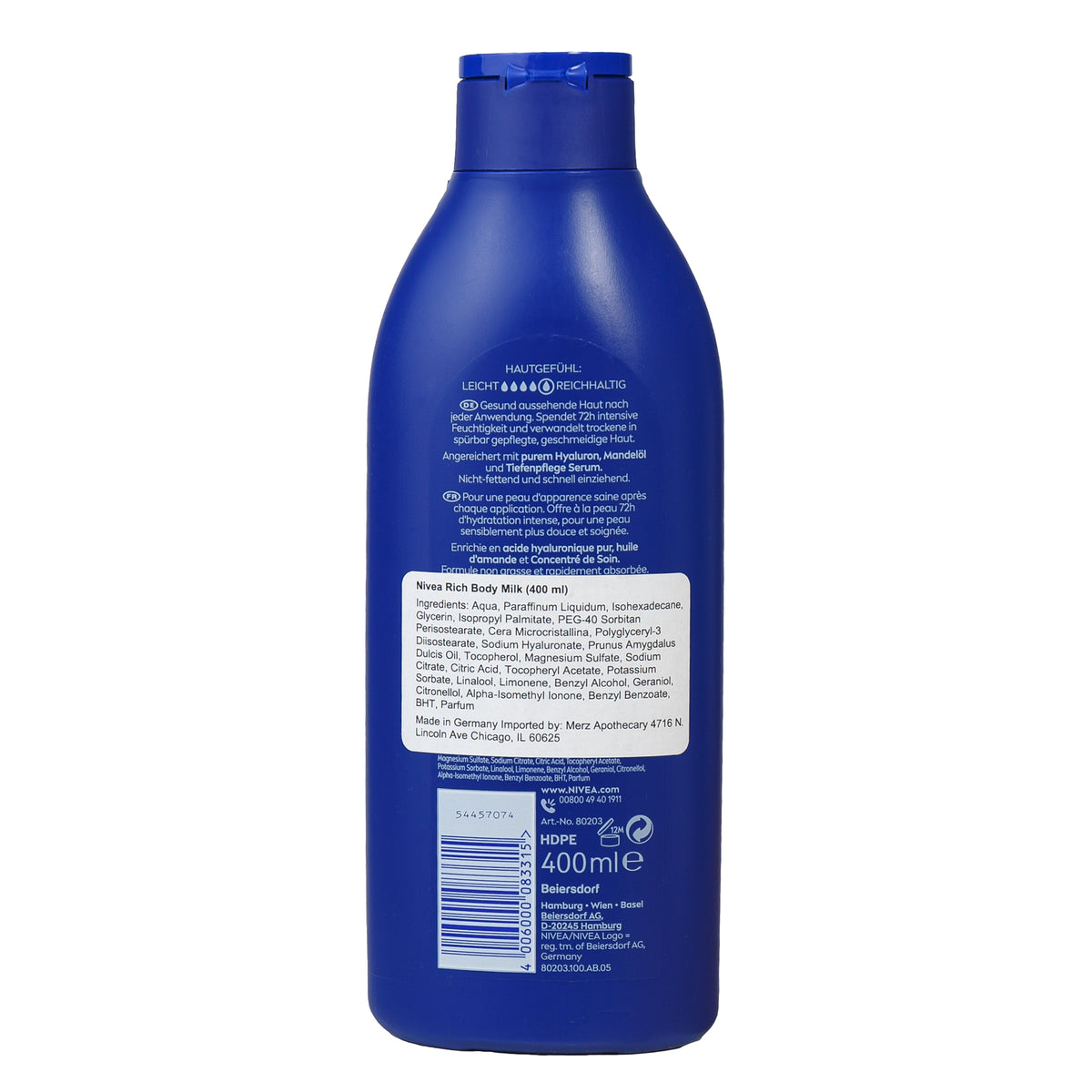 Alternate image of Nivea Rich Body Milk