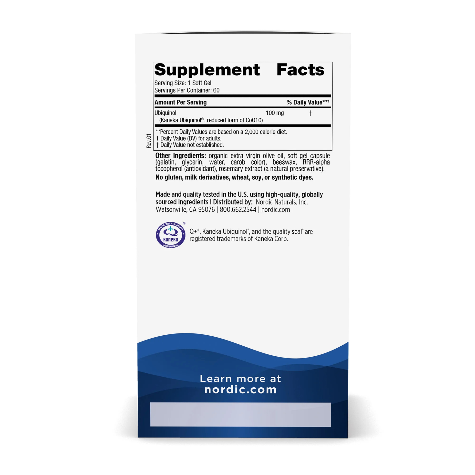 Alternate image of Nordic Naturals CoQ10 Ubiquinol
