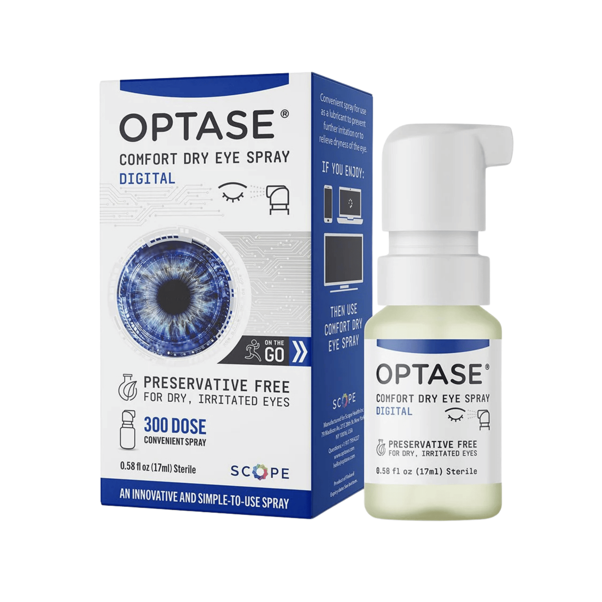 Primary image of Optase Digital Comfort Dry Eye Spray