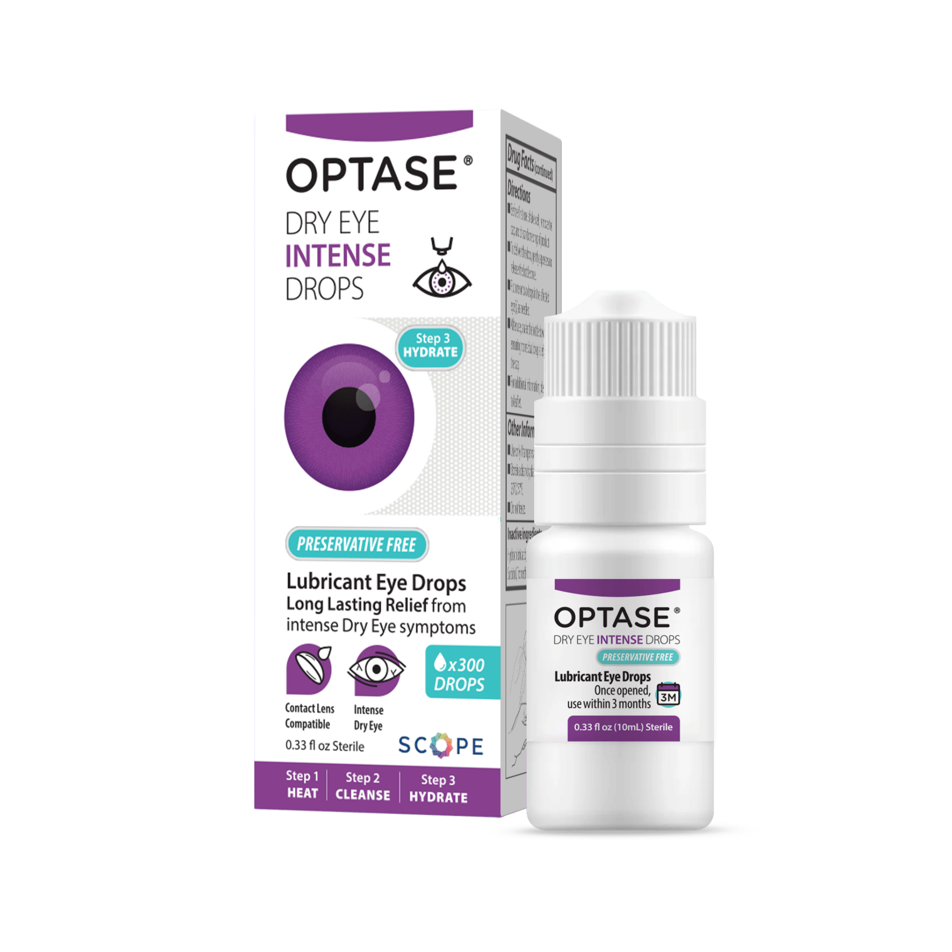 Primary image of Optase Dry Eye Intense Drops (10 ml)