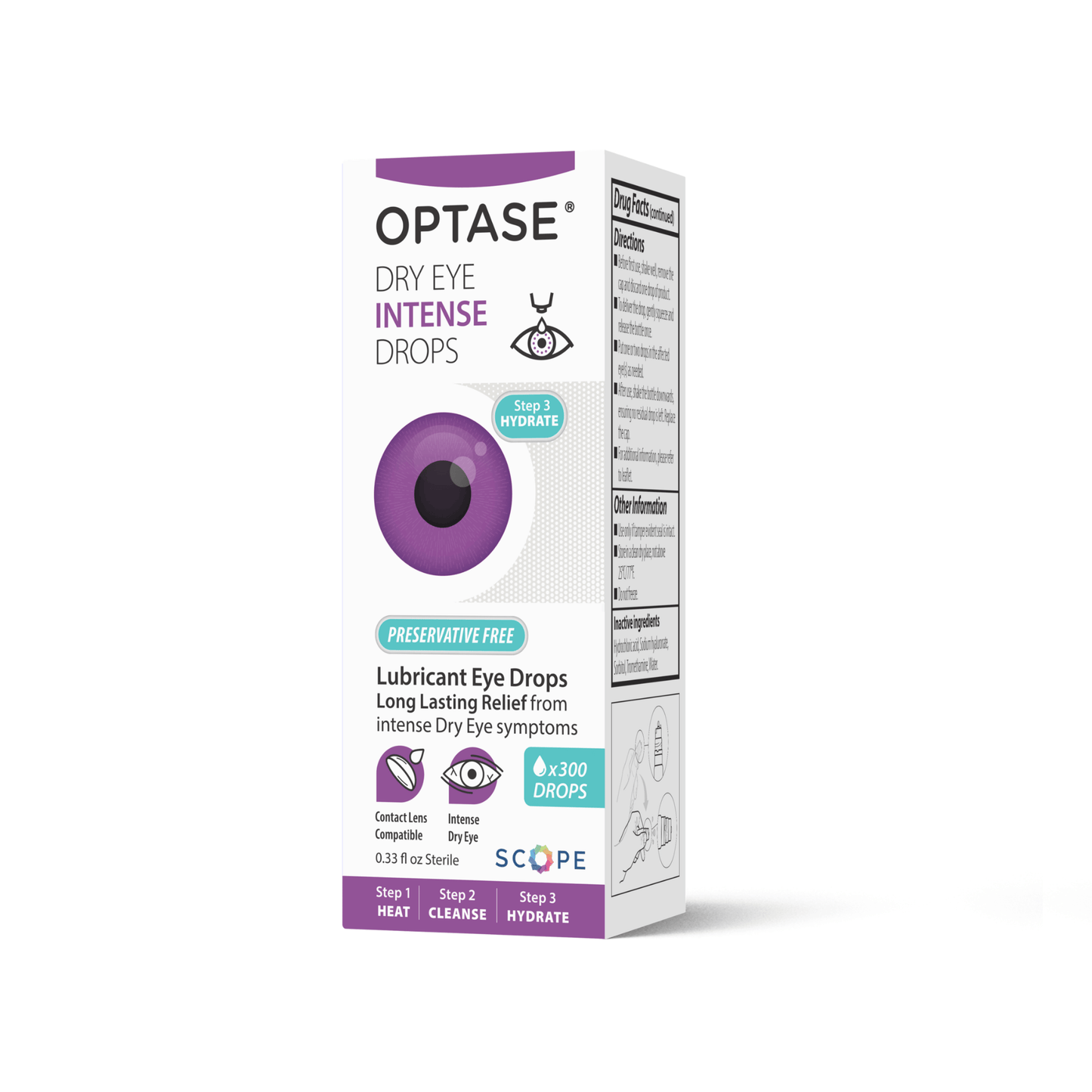 Alternate image of Optase Dry Eye Intense Drops (10 ml)