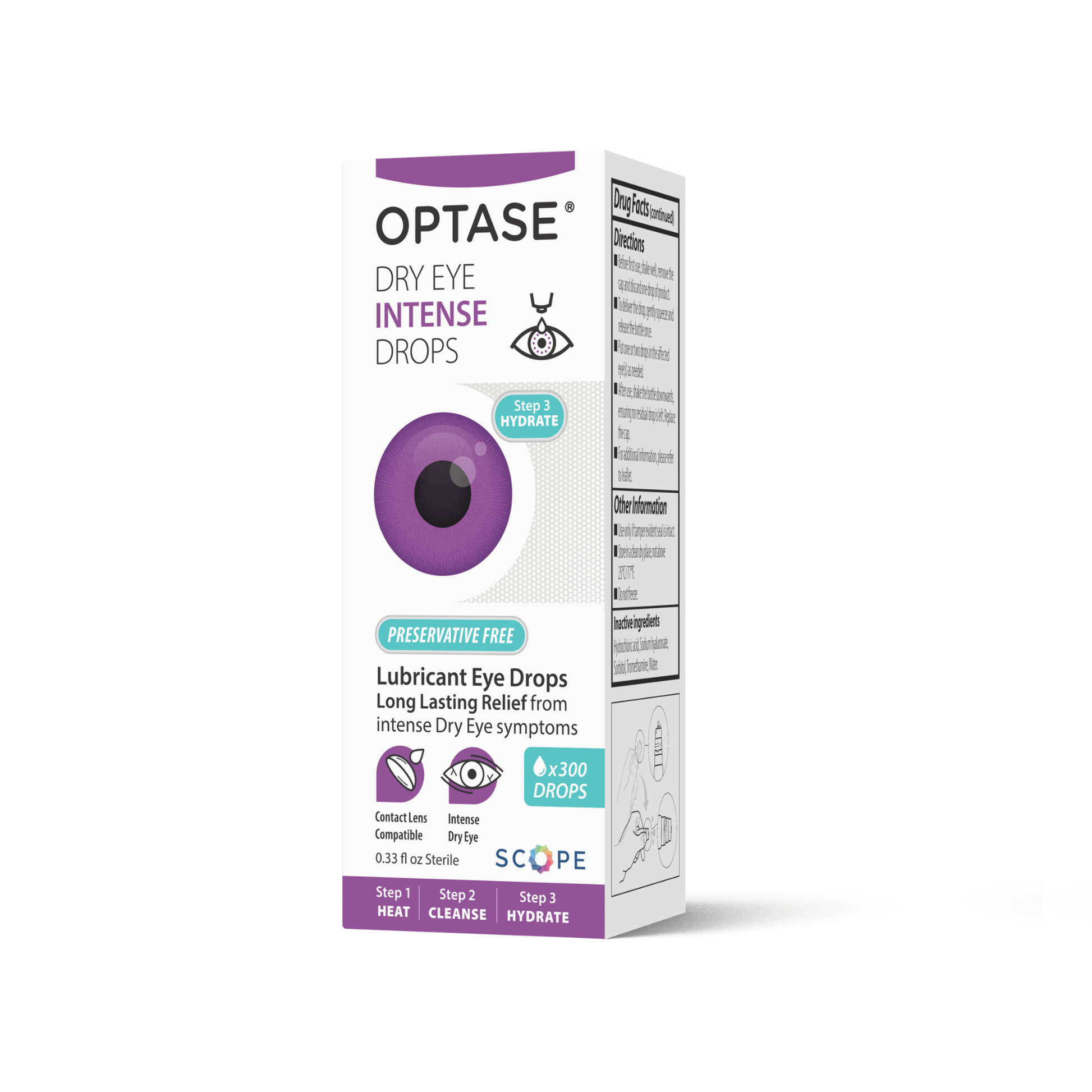 Alternate image of Optase Dry Eye Intense Drops (10 ml)