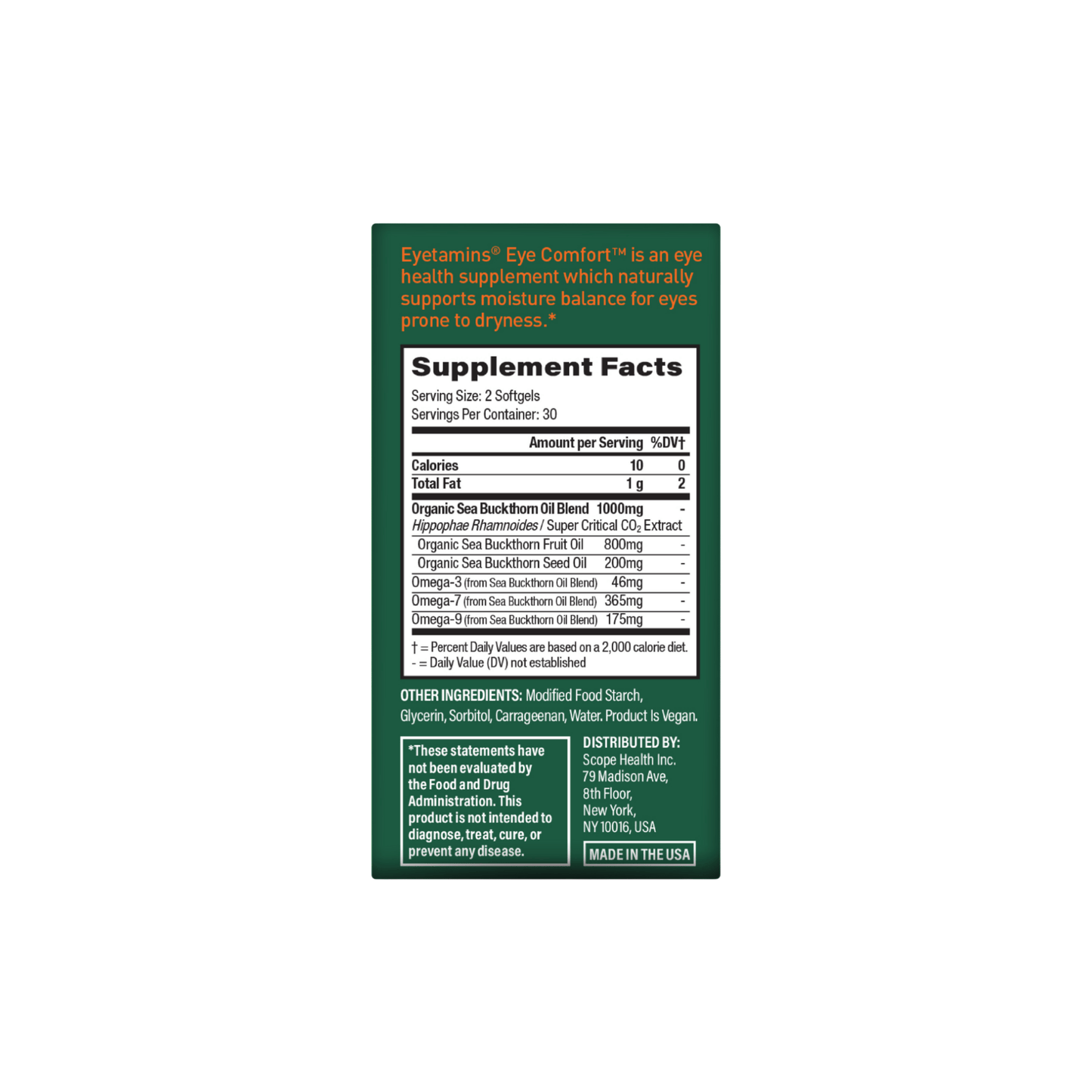 Alternate image of Optase Eyetamins Dry Eye Comfort (60 count)