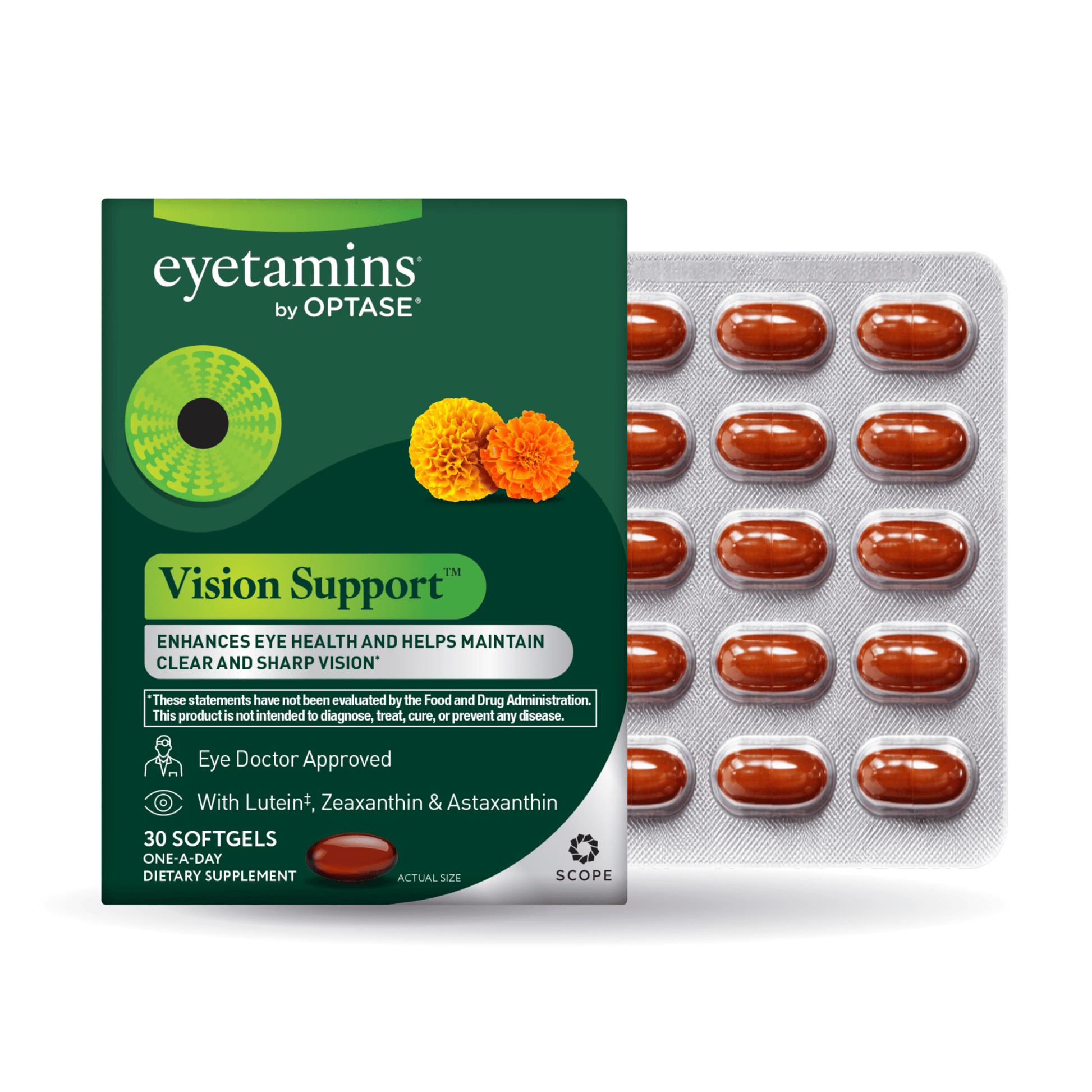 Primary image of Optase Eyetamins Vision Support