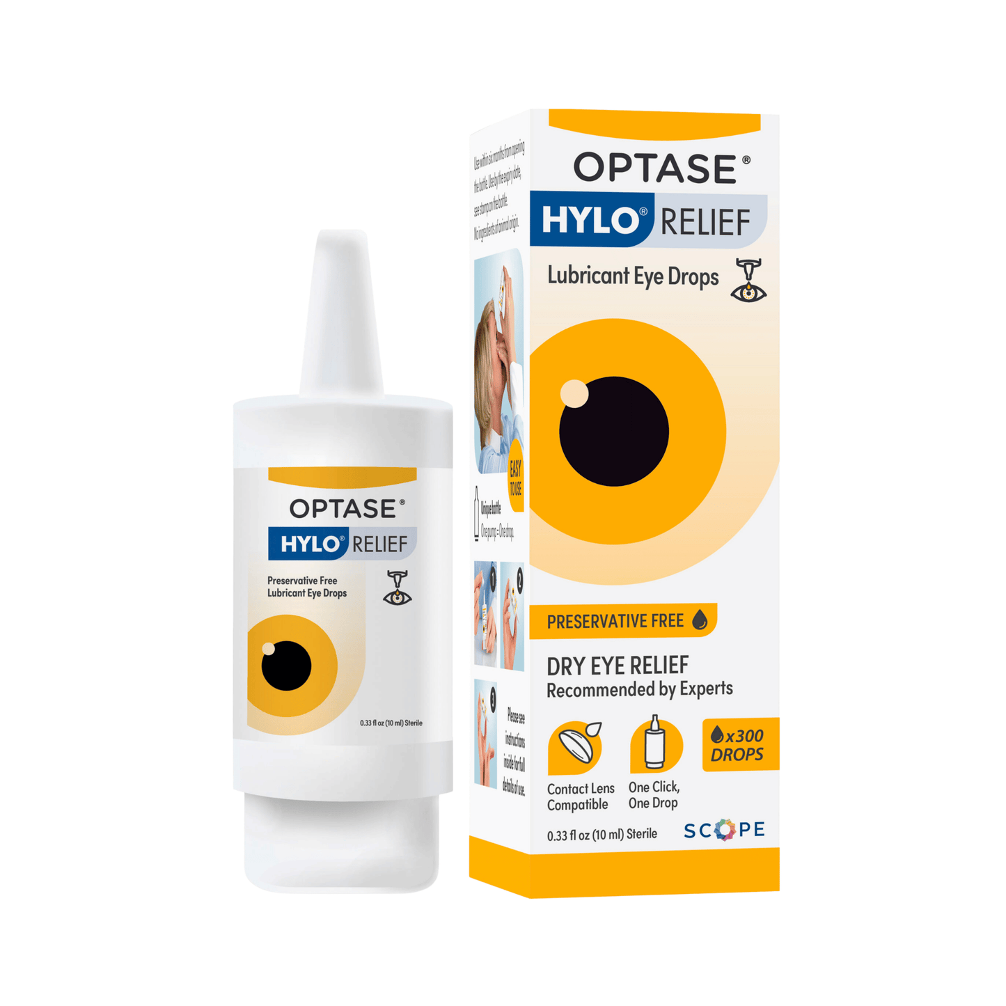 Primary image of Optase HYLO Relief Dry Eye Drops (10 ml)