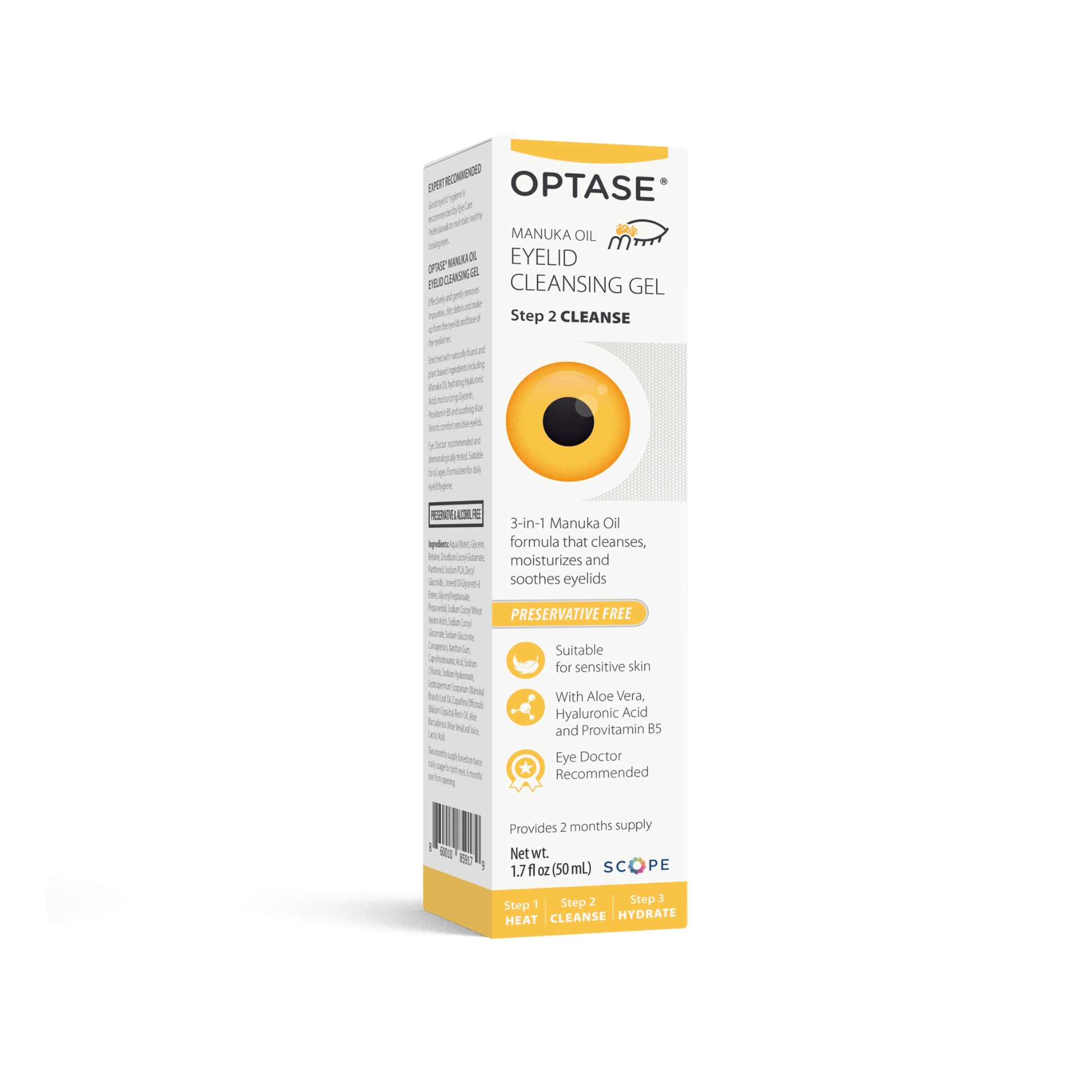 Alternate image of Optase Manuka Oil Eyelid Cleansing Gel
