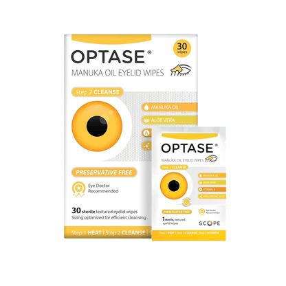 Primary image of Optase Manuka Oil Eyelid Cleansing Wipes