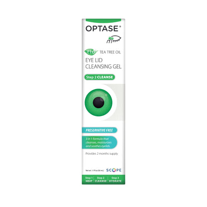 Primary image of Optase Tea Tree Oil Eye Lid Cleansing Gel 